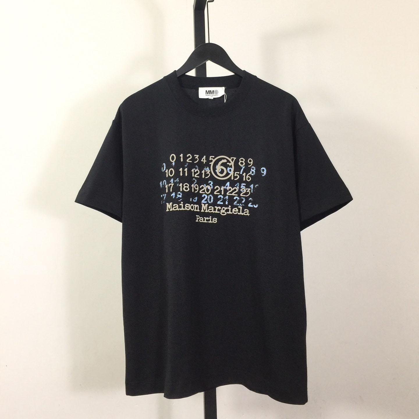 Maison Margiela Numbers-print Cotton T-shirt - DesignerGu