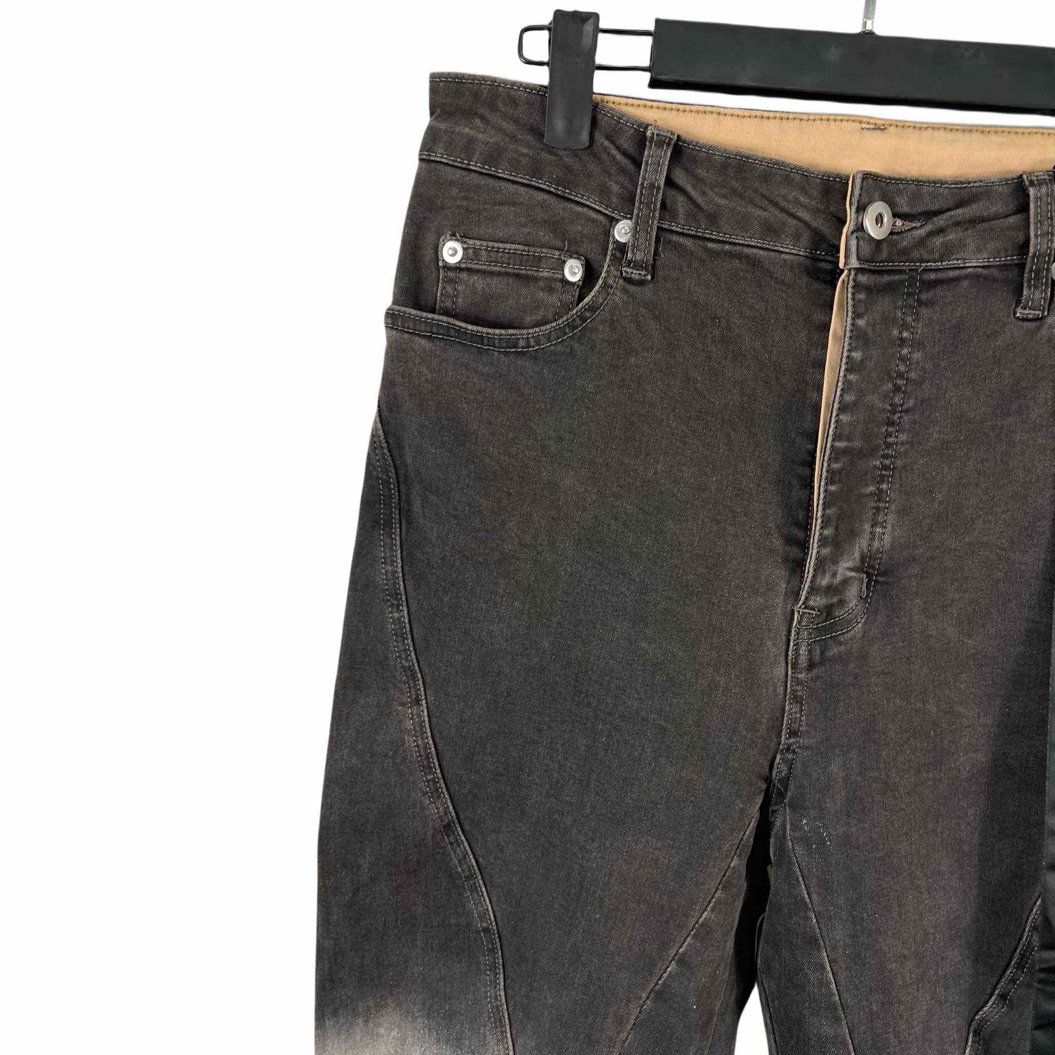 Rick Owens Gradient-effect Flared Jeans - DesignerGu