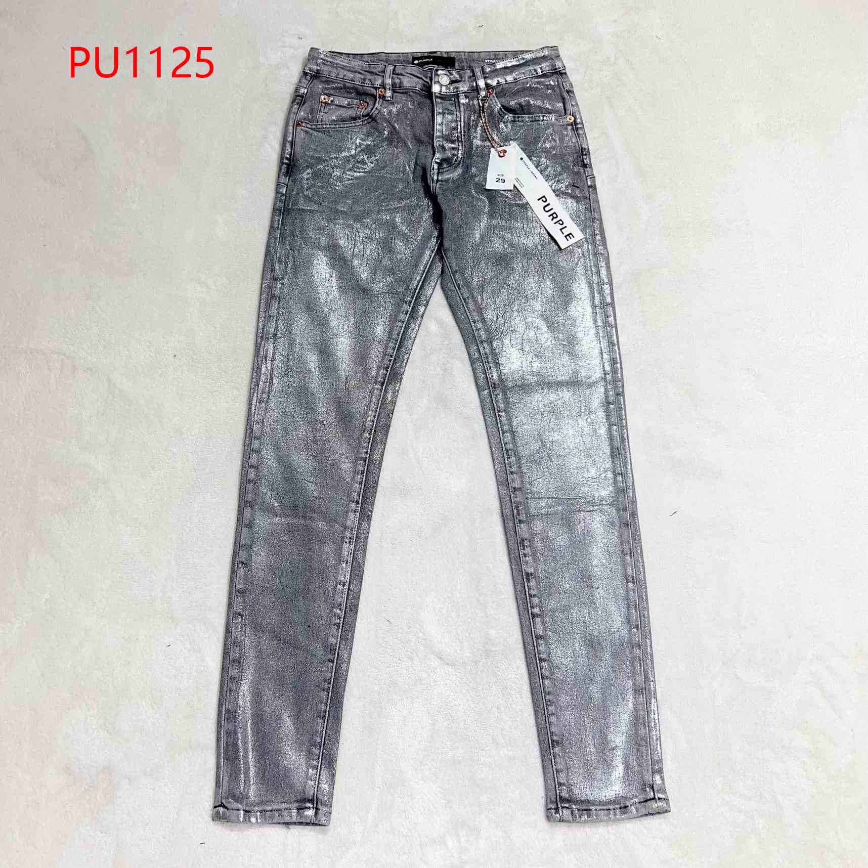 Purple-Brand Jeans   PU1125 - DesignerGu