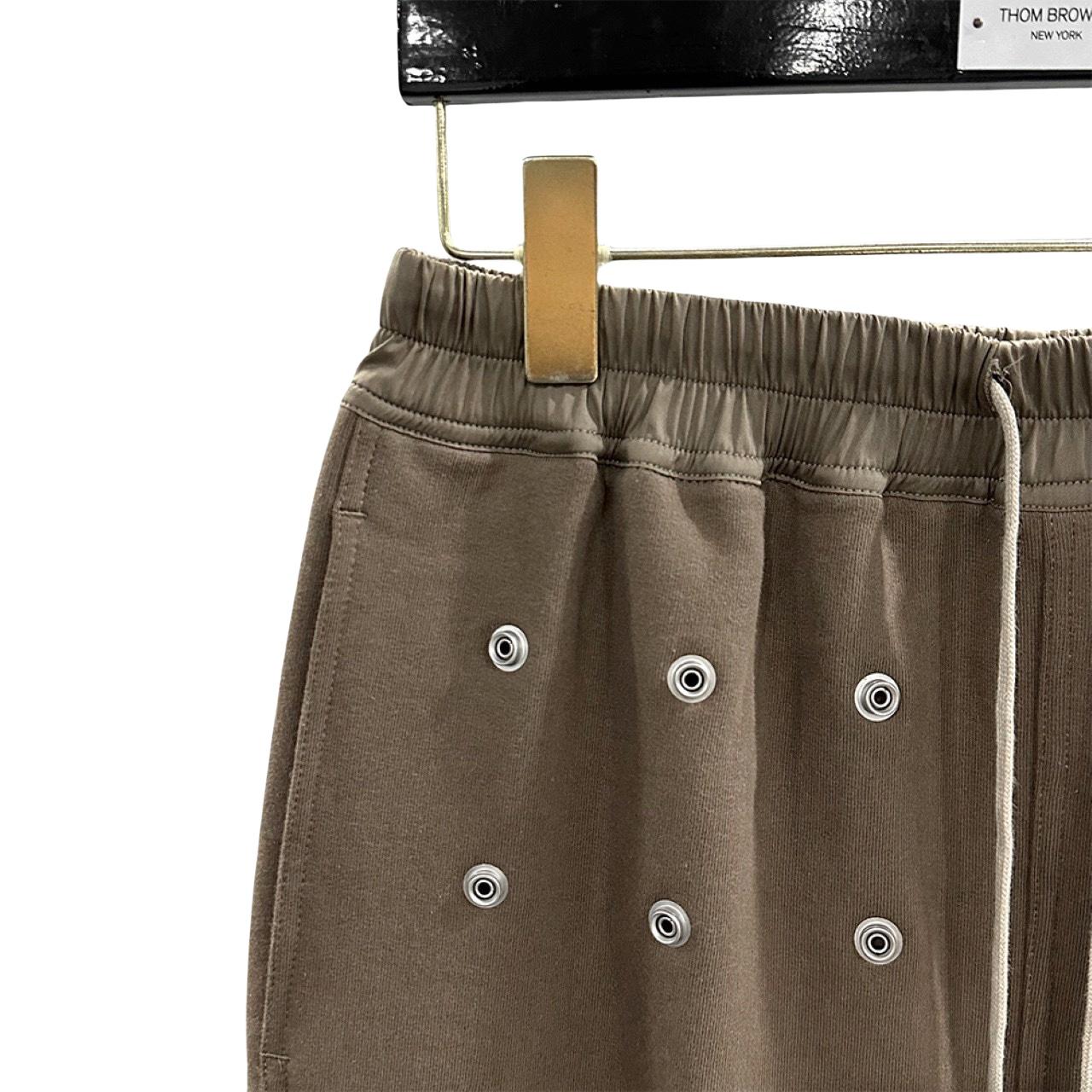 Rick Owens DRKSHDW Embellished Cotton Shorts - DesignerGu