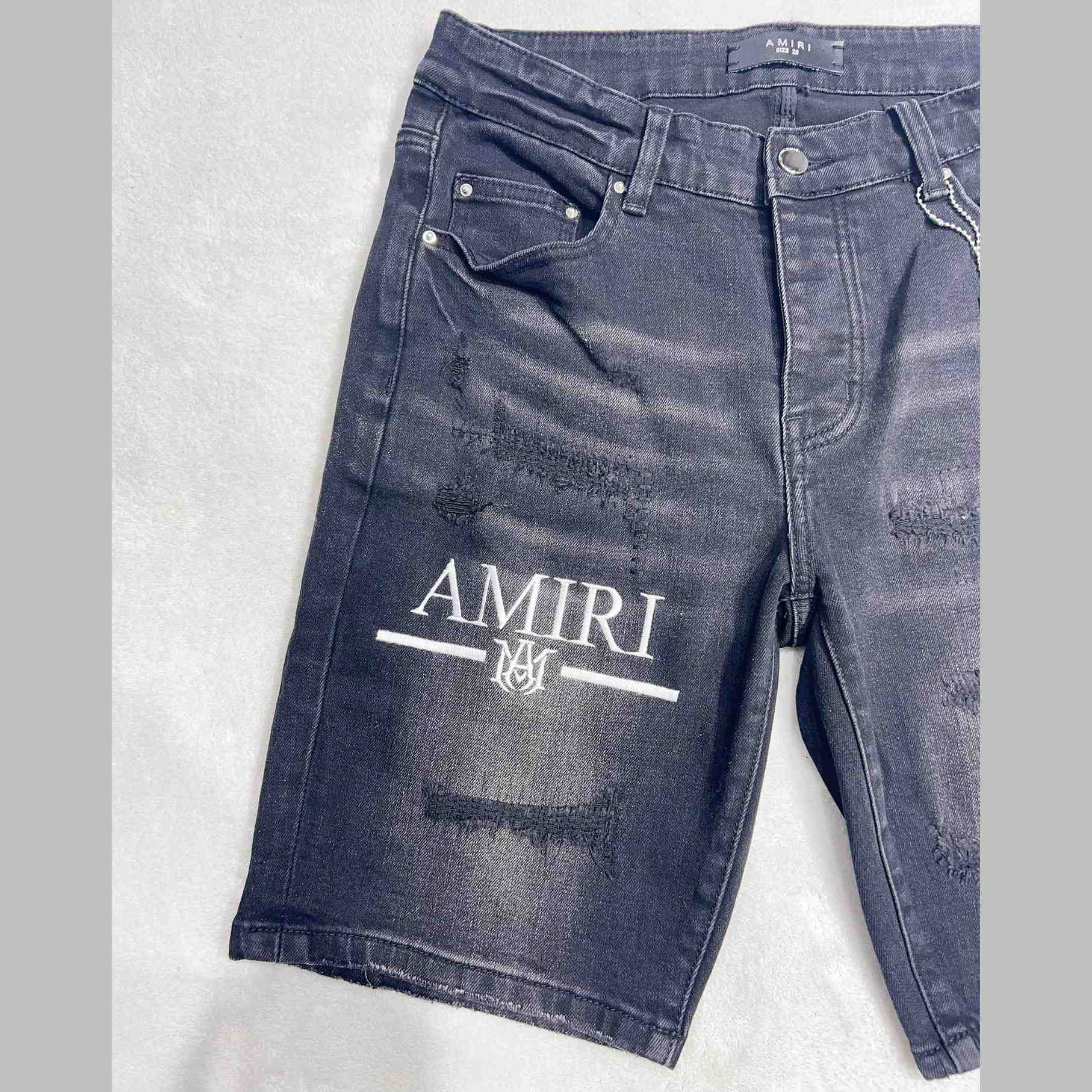 Amiri Slim-fit Denim Shorts  AM1168 - DesignerGu