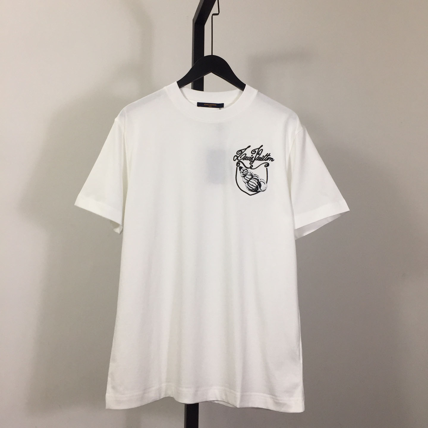 Louis Vuitton Short-Sleeved Cotton T-shirt - DesignerGu