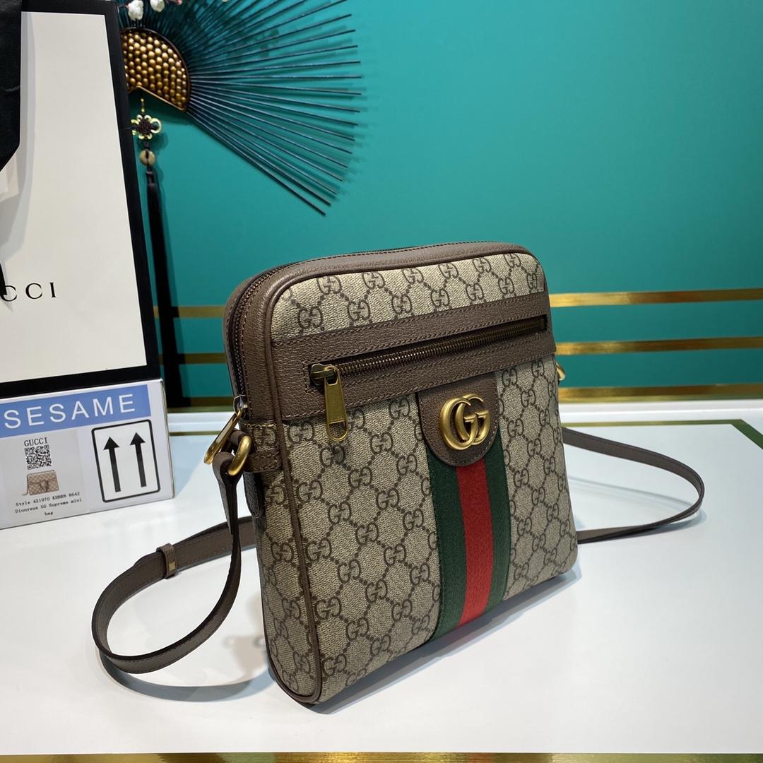 Gucci Ophidia GG Small Messenger Bag - DesignerGu