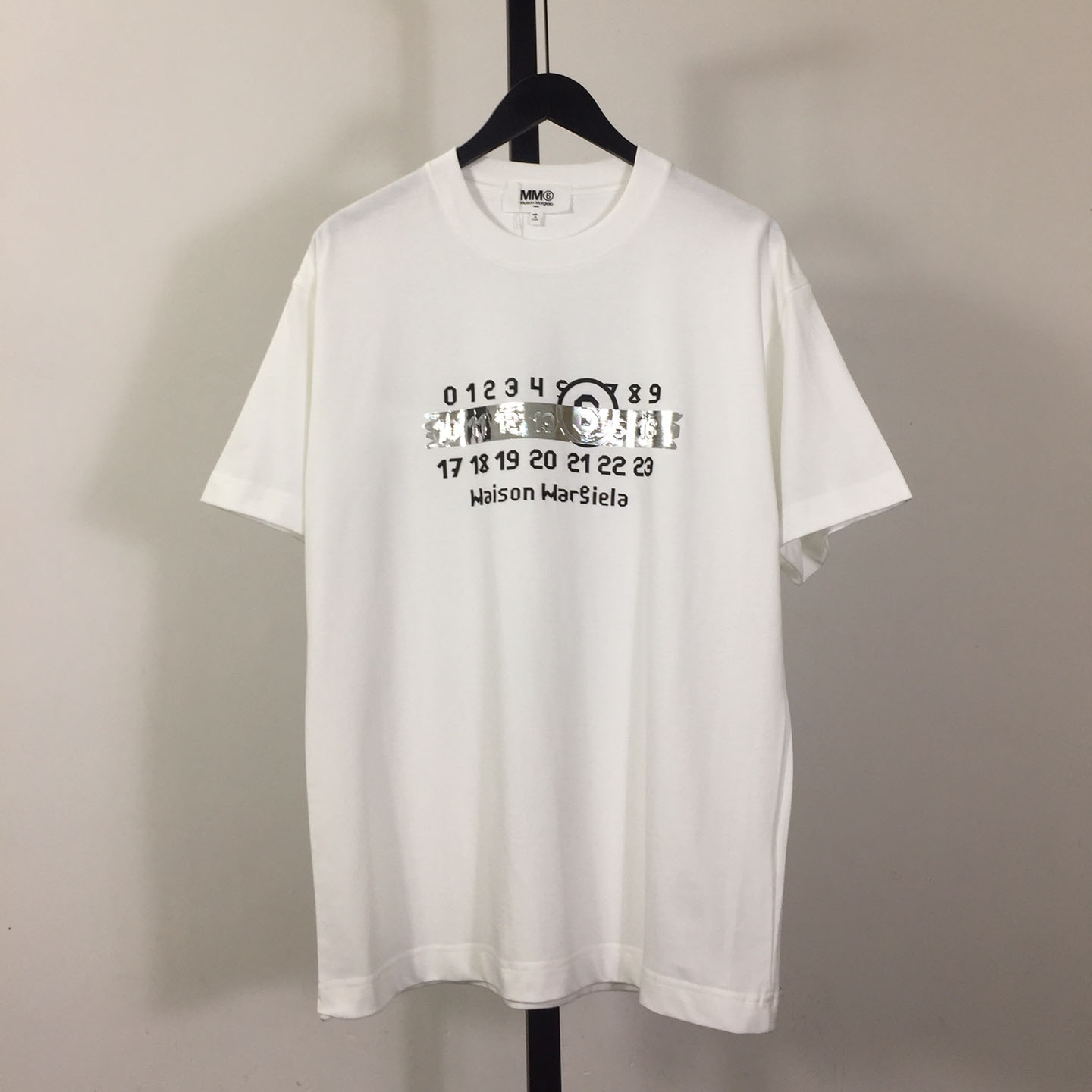 Maison Margiela Numbers-print Cotton T-shirt - DesignerGu