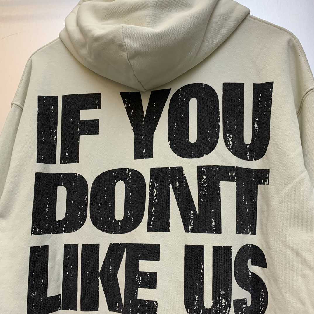 Hellstar If You Dont Like Us Beat Us Hoodie - DesignerGu