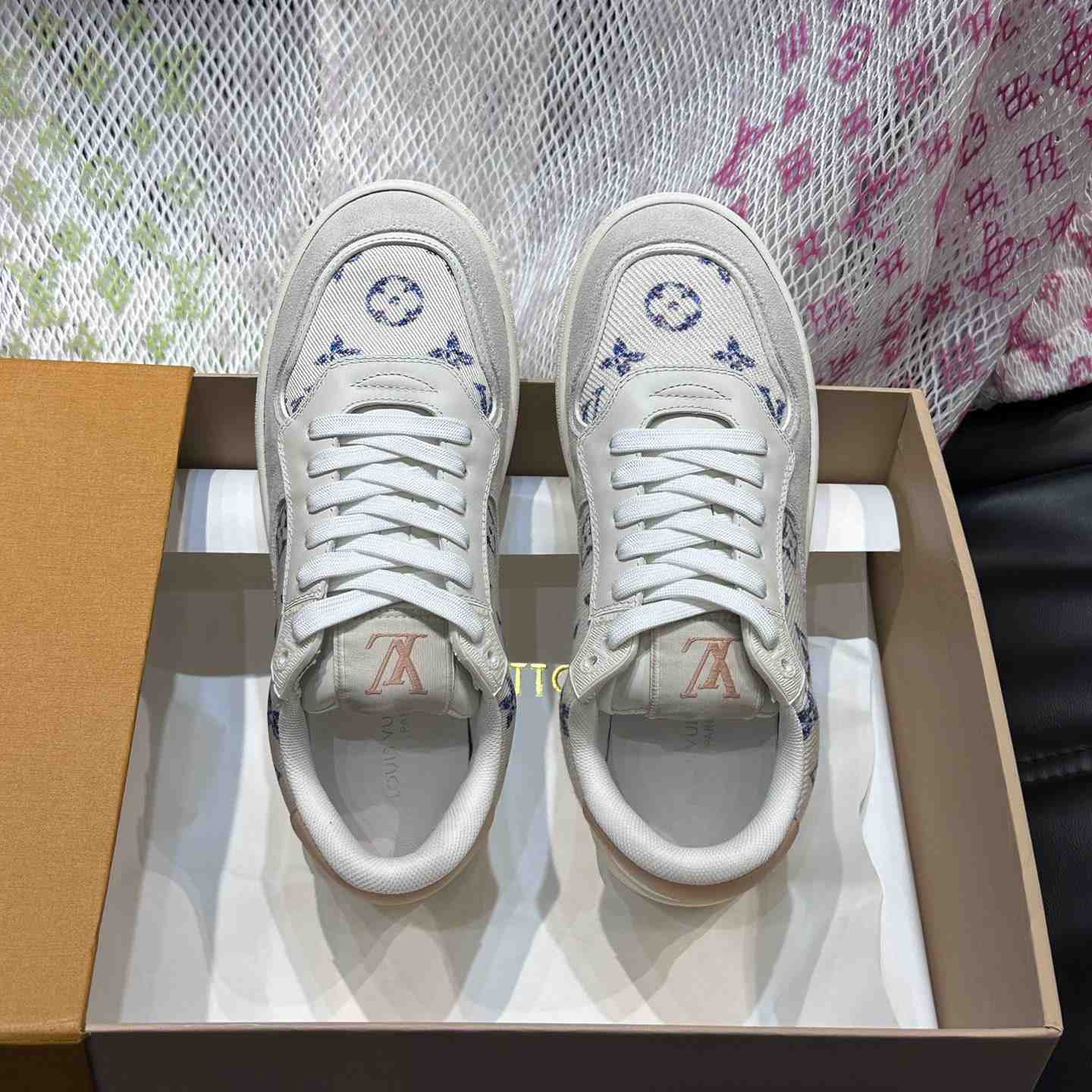 Louis Vuitton Monogram Sneaker  - DesignerGu