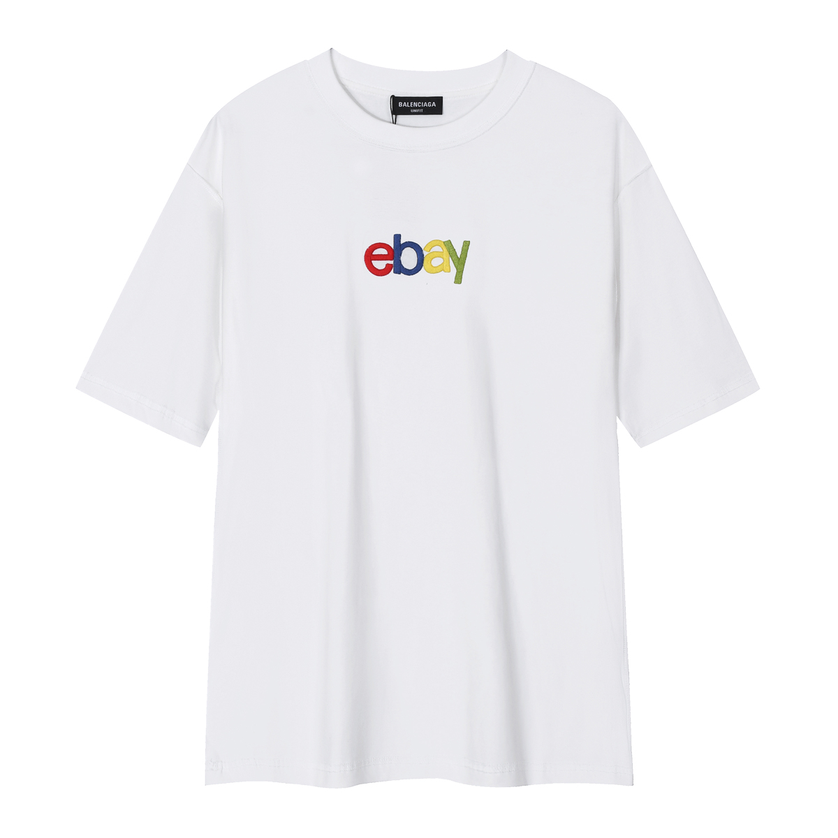 Balenciaga Ebay T-Shirt Medium Fit In White - DesignerGu