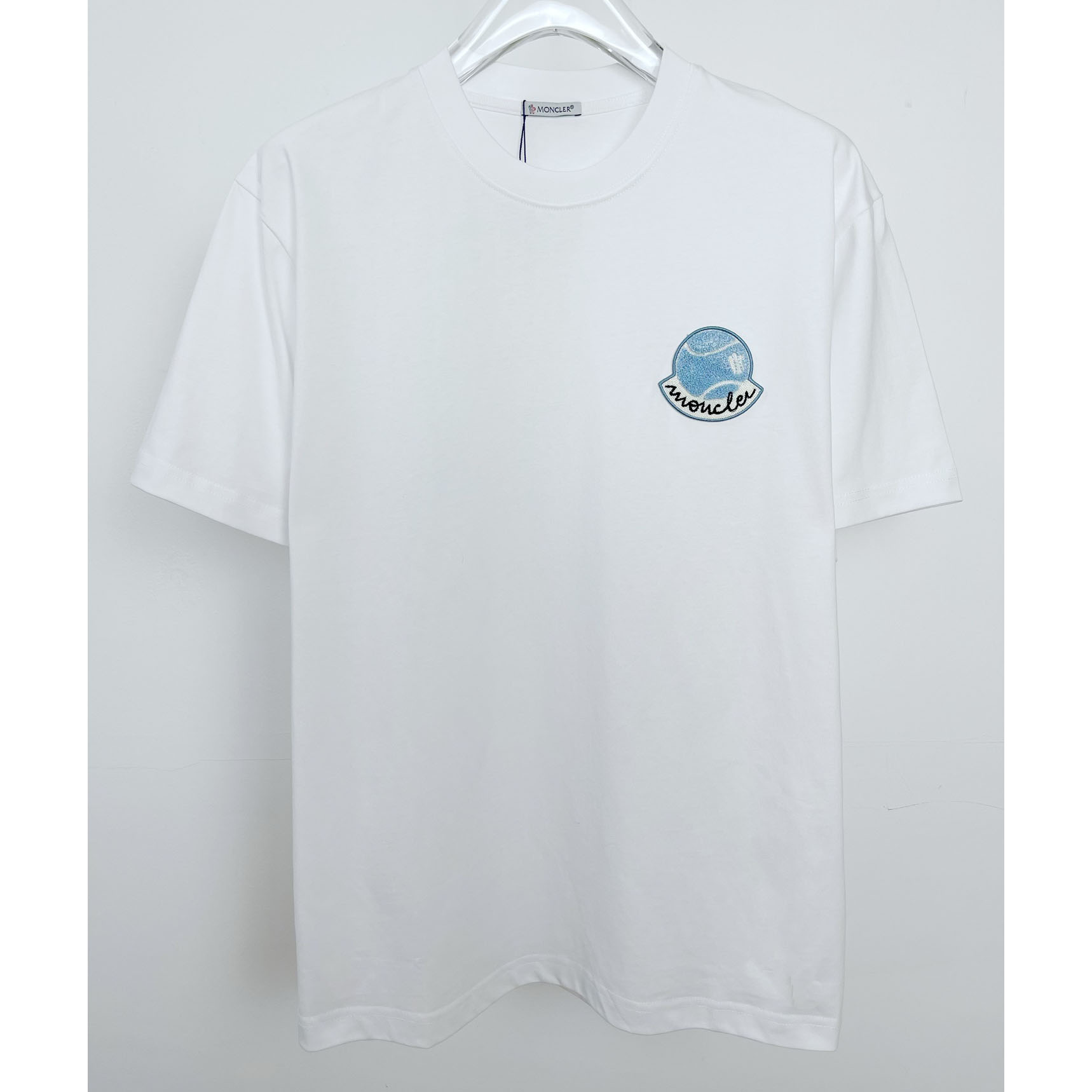 Moncler Tennis Logo Patch T-shirt - DesignerGu