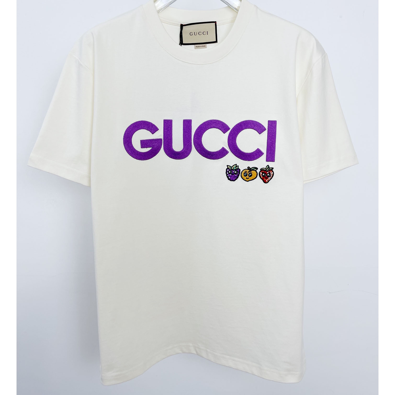 Gucci Cotton Jersey T-shirt  - DesignerGu