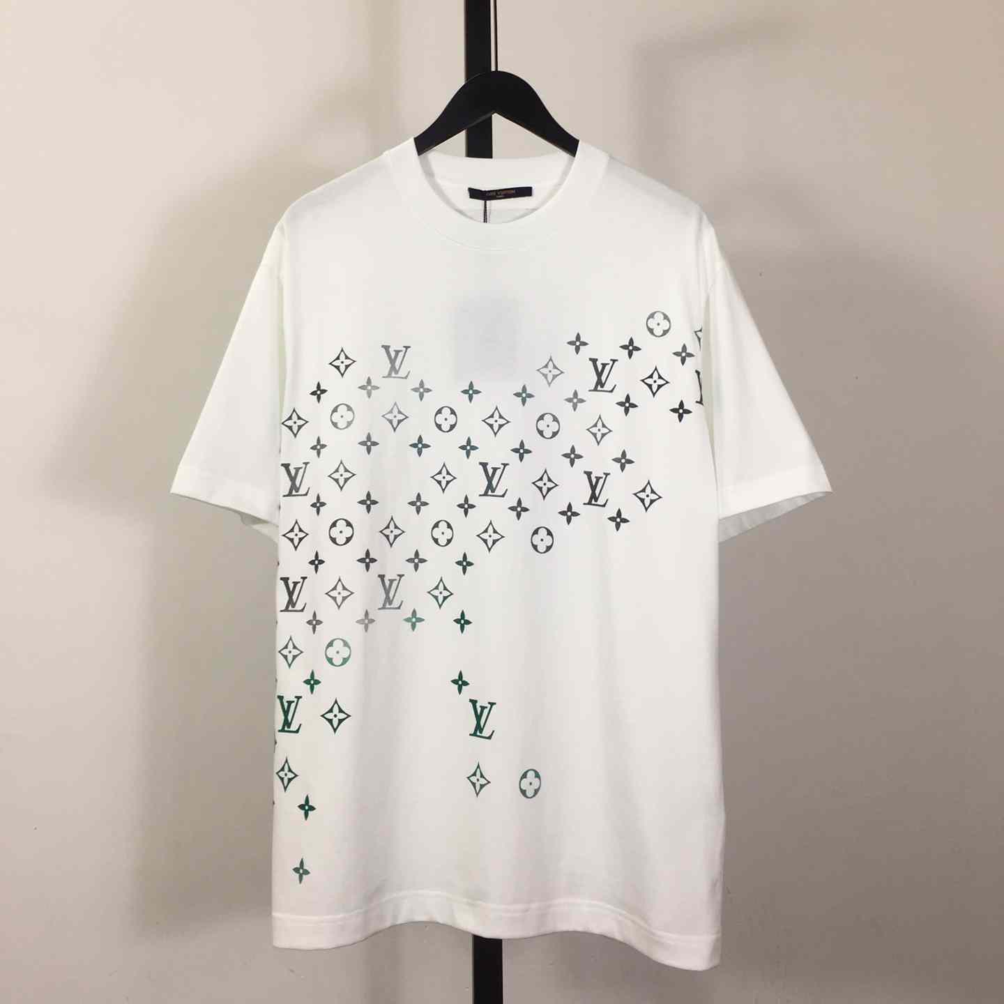 Louis Vuitton Monogram T-shirt In White - DesignerGu