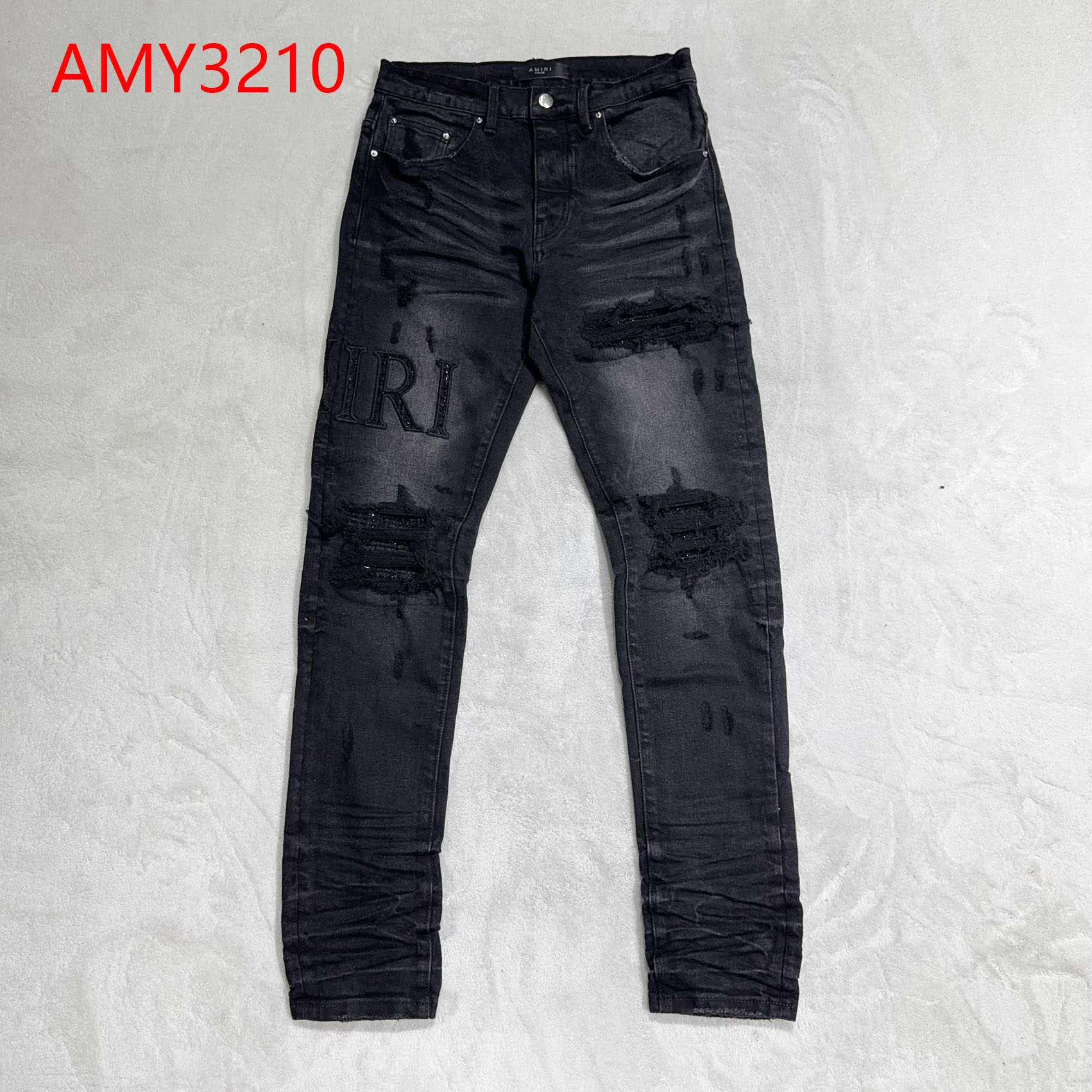 Amiri Slim-fit Jeans     AMY3210 - DesignerGu