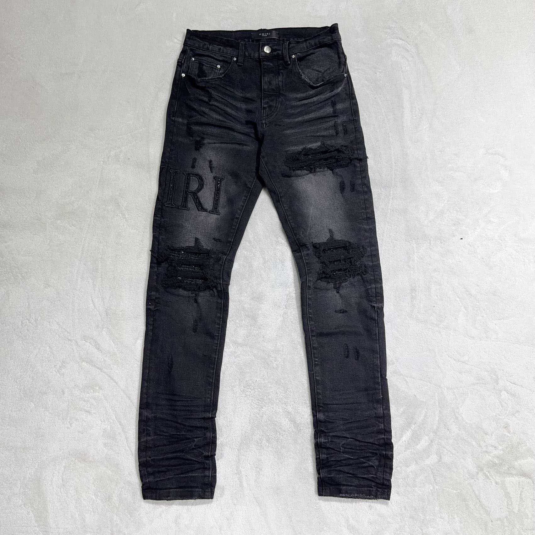 Amiri Slim-fit Jeans     AMY3210 - DesignerGu