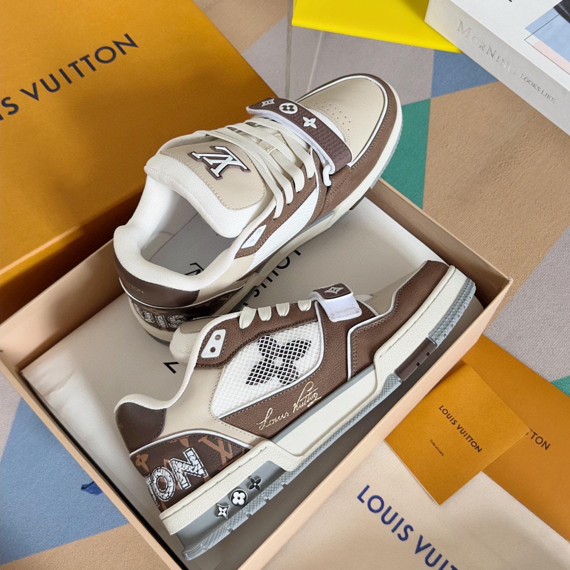 Louis Vuitton LV Trainer Sneaker   - DesignerGu