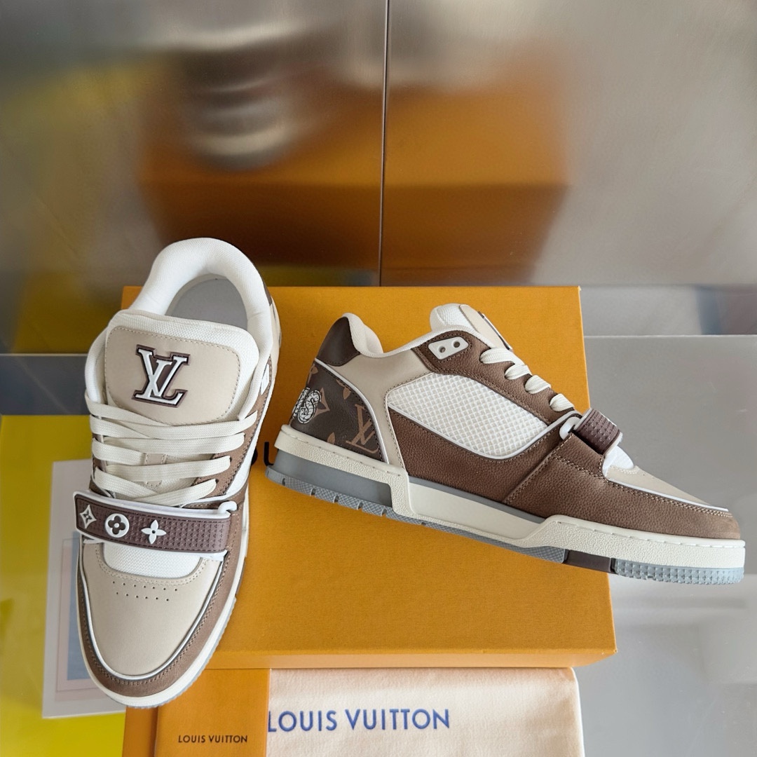 Louis Vuitton LV Trainer Sneaker   - DesignerGu