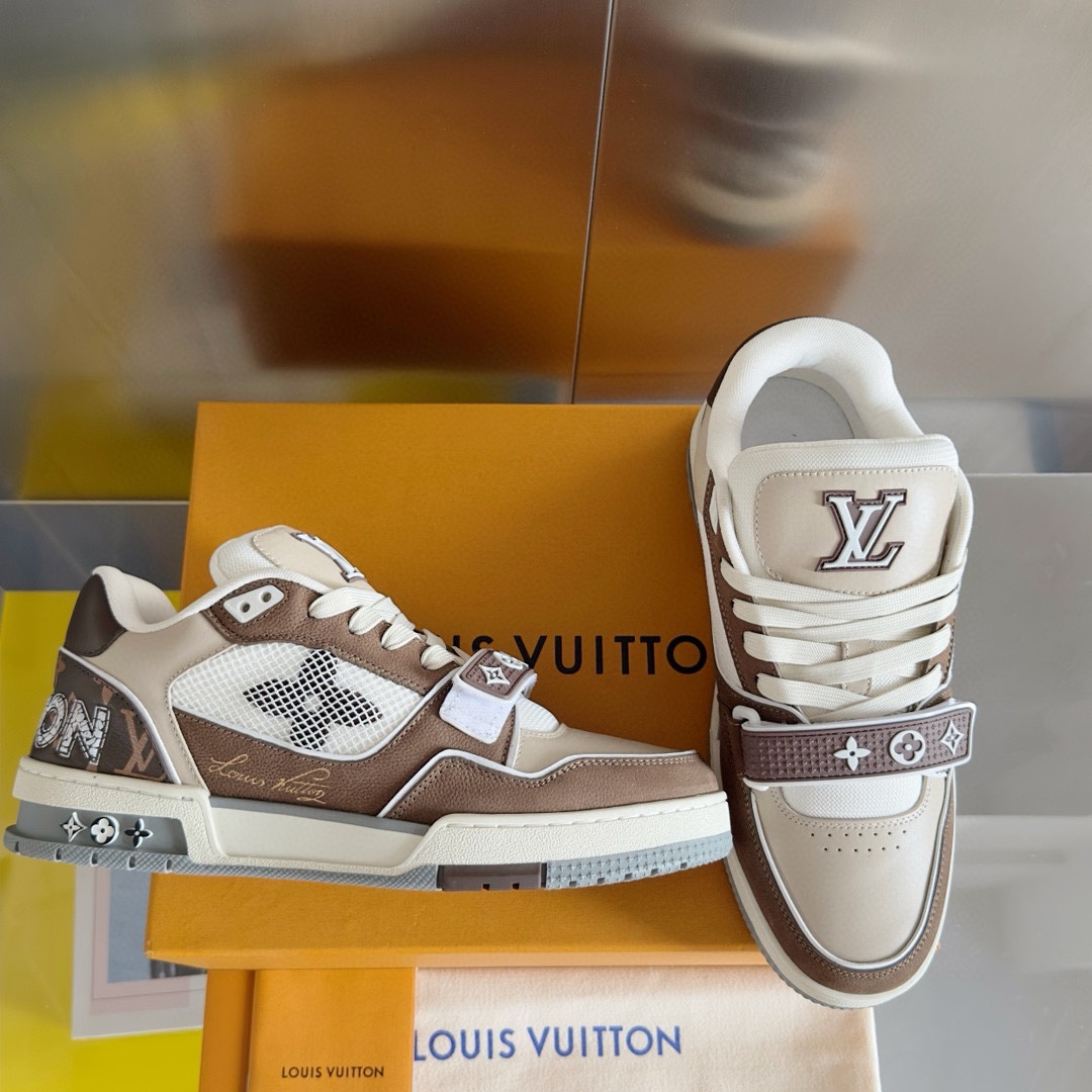 Louis Vuitton LV Trainer Sneaker   - DesignerGu