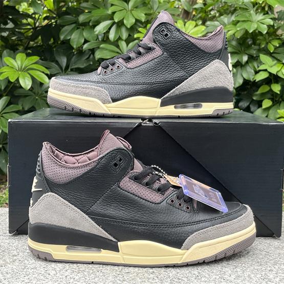 A Ma Manière x Air Jordan 3 “Black” Basketball Shoes      FZ4811-001 - DesignerGu