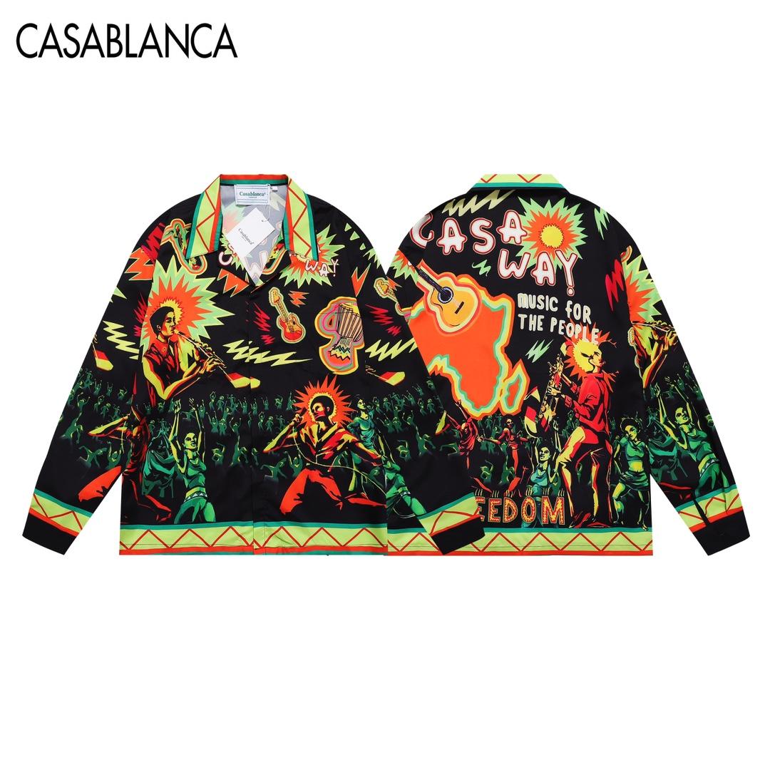 Casablanca Long Sleeve Shirt - DesignerGu