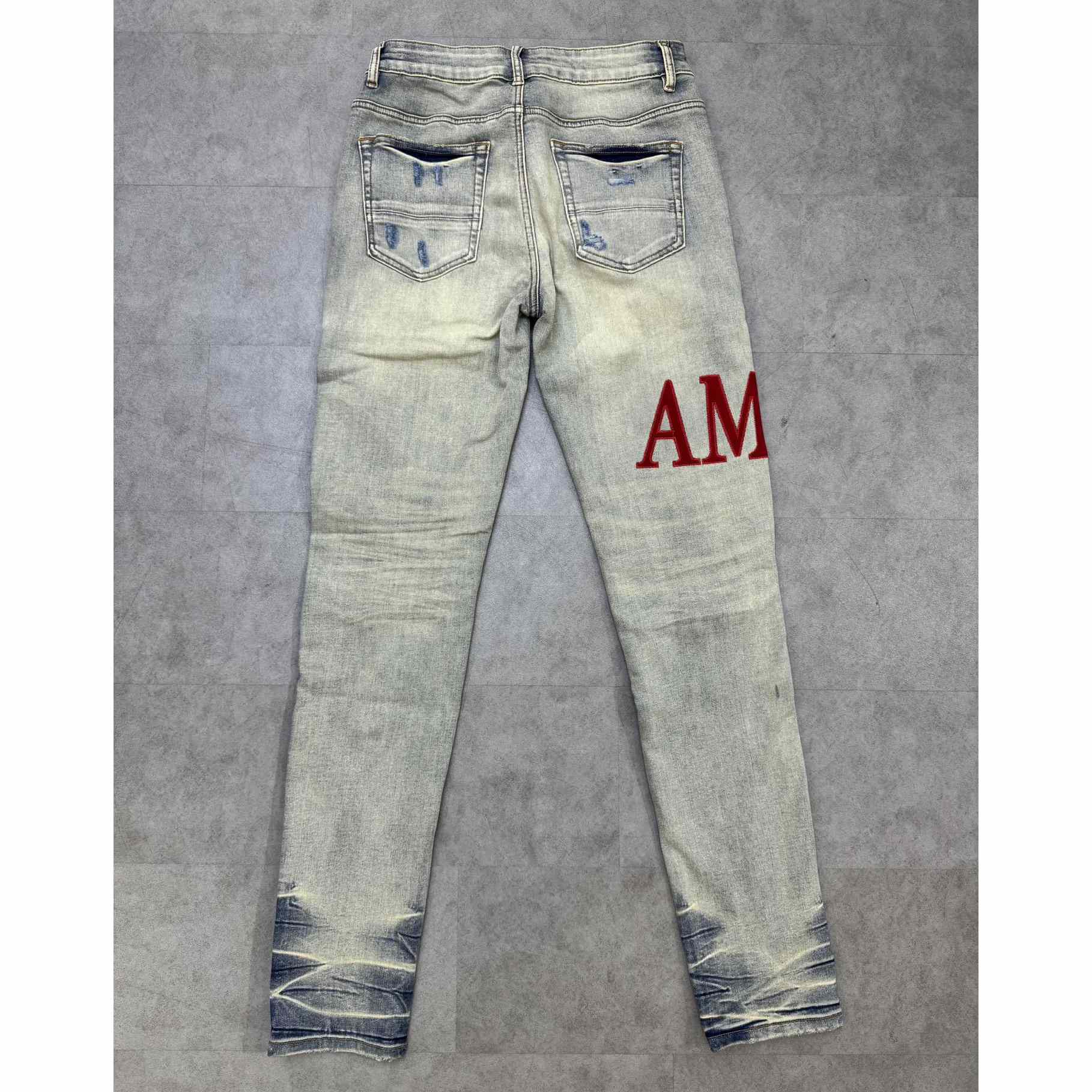 Amiri Slim Fit Jeans    - DesignerGu