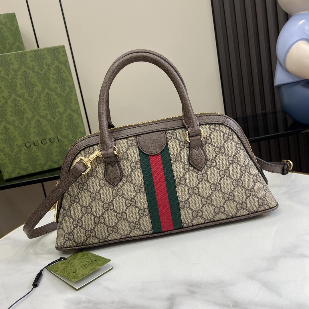 Gucci Ophidia Small Top Handle Bag - DesignerGu