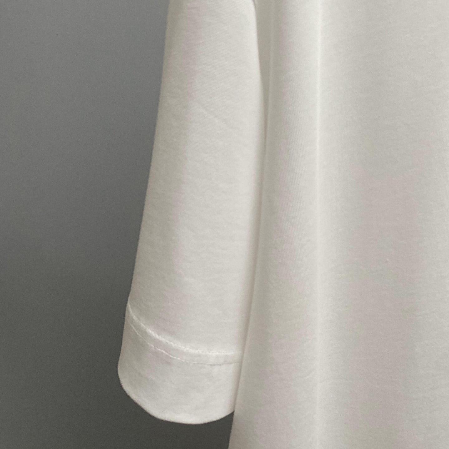 Fendi White lack Cotton T-shirt - DesignerGu