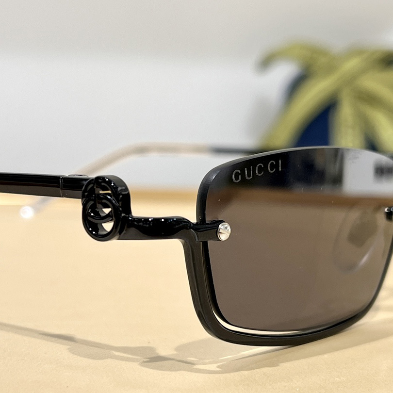 Gucci Rectangular Frame Sunglasses  GG1278S - DesignerGu