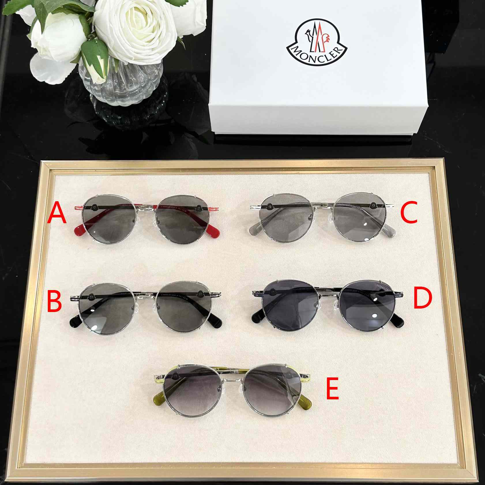 Moncler Owlet Round Sunglasses   ML0286 - DesignerGu