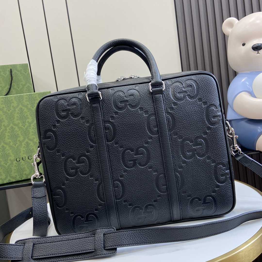 Gucci Jumbo GG Briefcase - DesignerGu