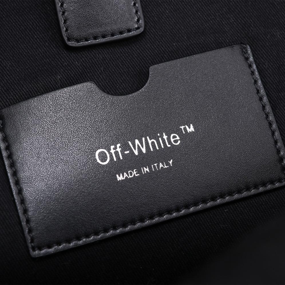 Off White Quote Nylon Backpack  （31×13×47.5cm） - DesignerGu