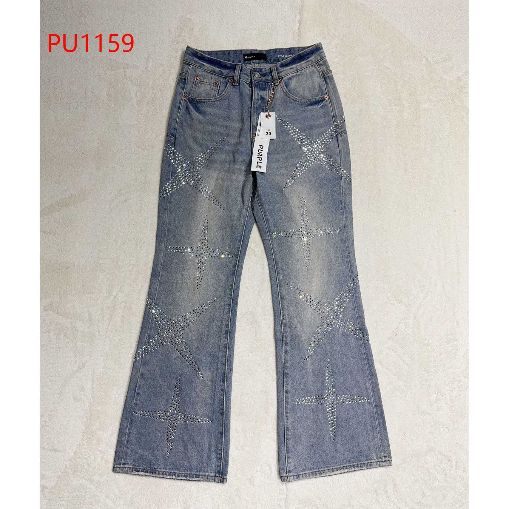 Purple-Brand Jeans      PU1159 - DesignerGu