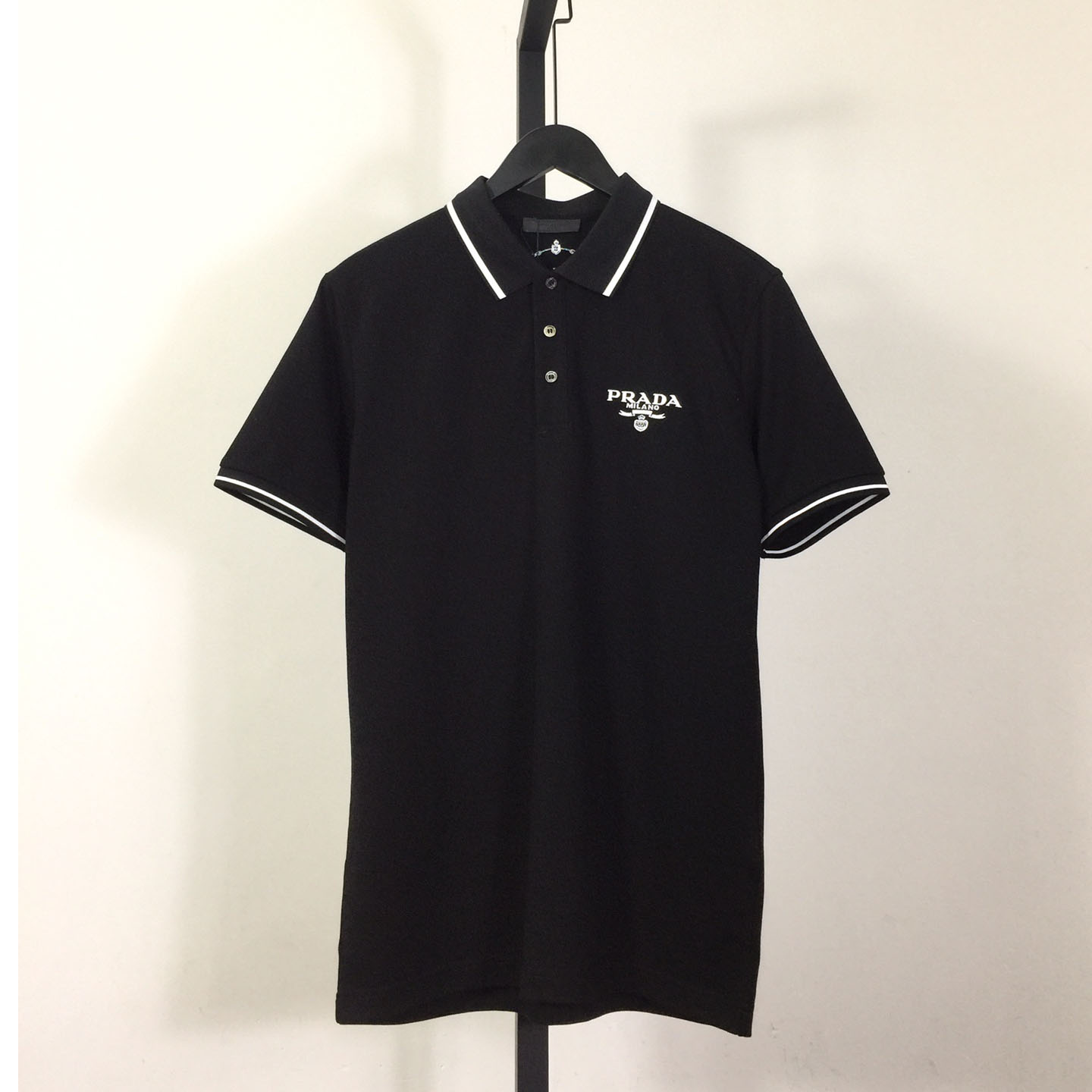 Prada Cotton Polo Shirts - DesignerGu