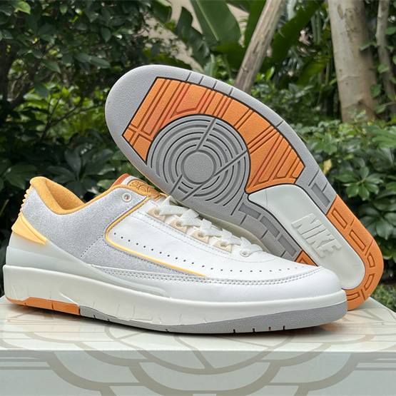 Air Jordan 2 Low “Melon Tint” Sneakers   DV9956-118 - DesignerGu