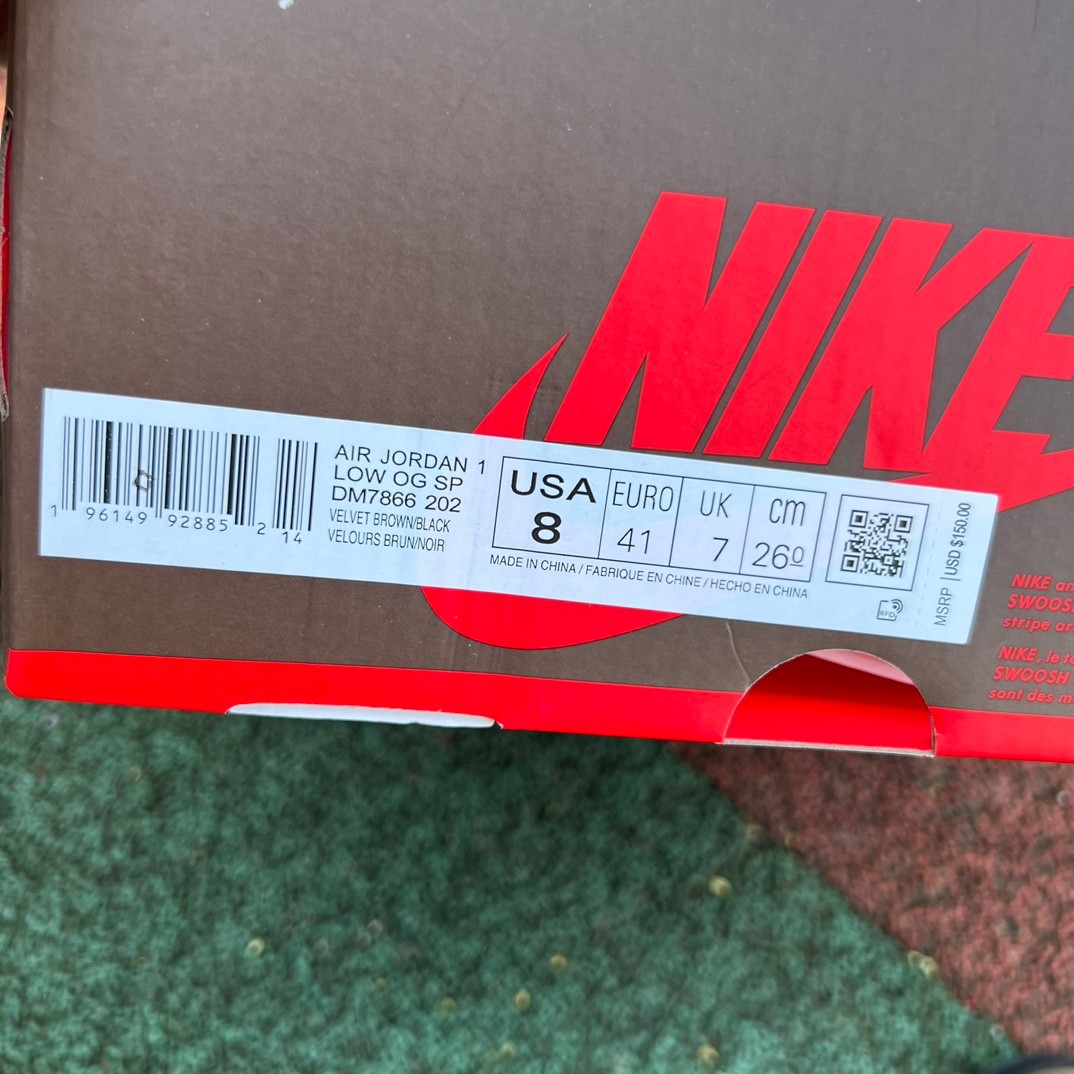 Travis Scott x Air Jordan 1 Low Sneaker     DM7866-202 - DesignerGu