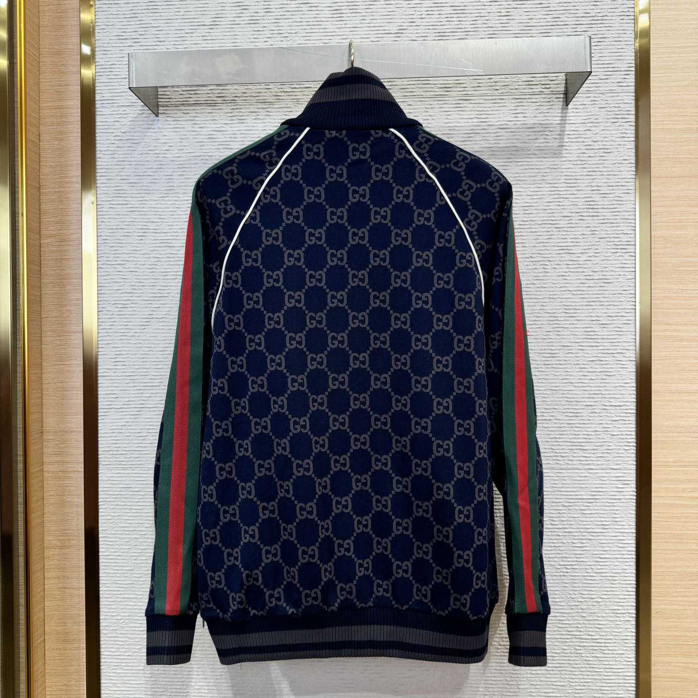 Gucci GG Jersey Cotton Jacket - DesignerGu