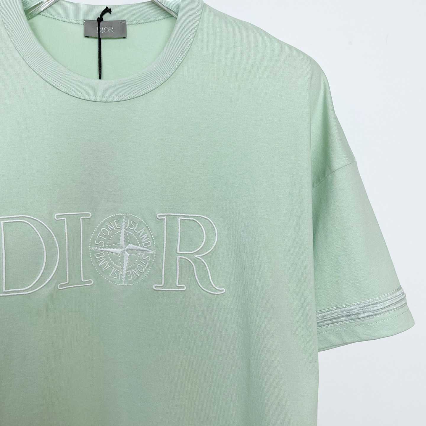 Dior x Stone Island Cotton T-Shirt - DesignerGu