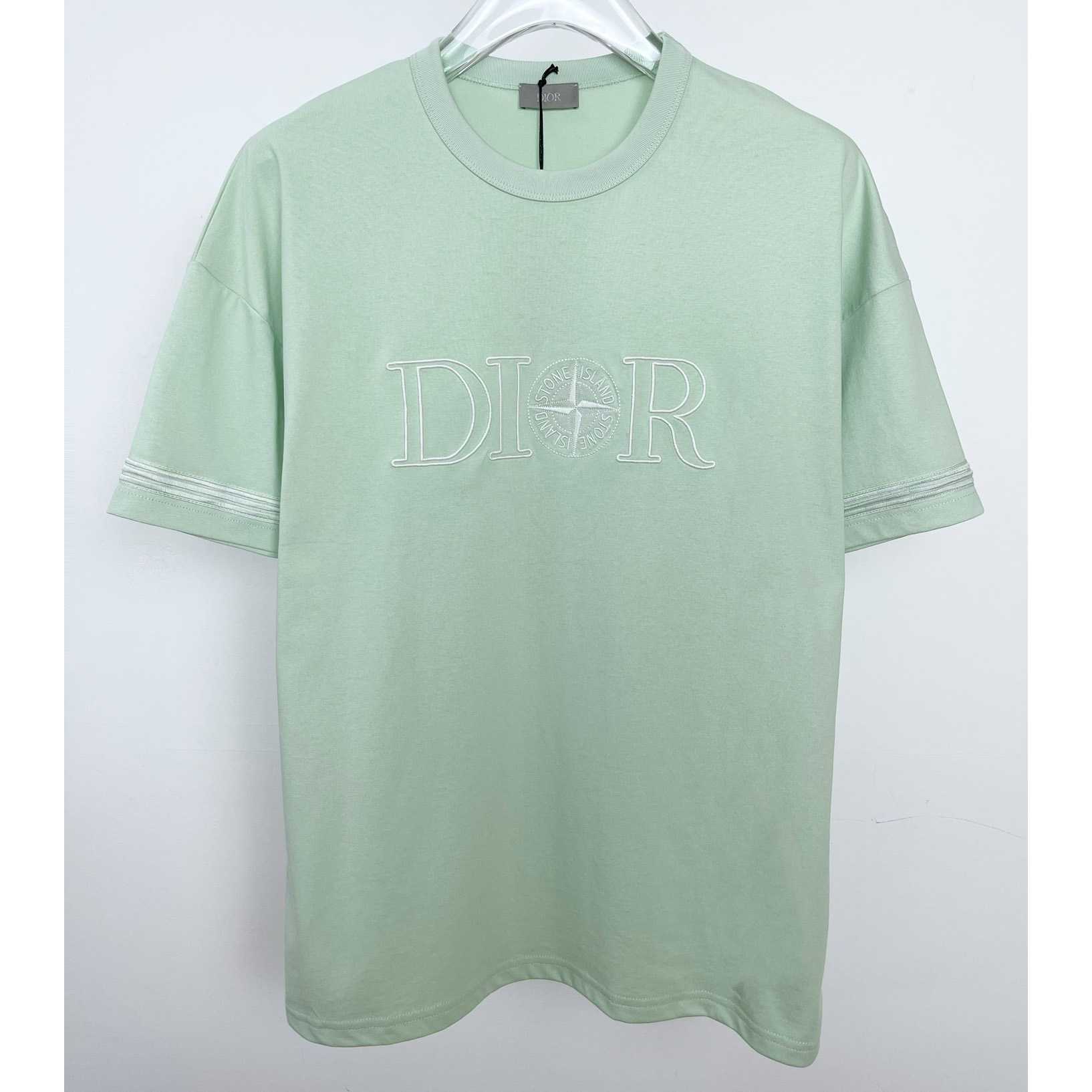 Dior x Stone Island Cotton T-Shirt - DesignerGu