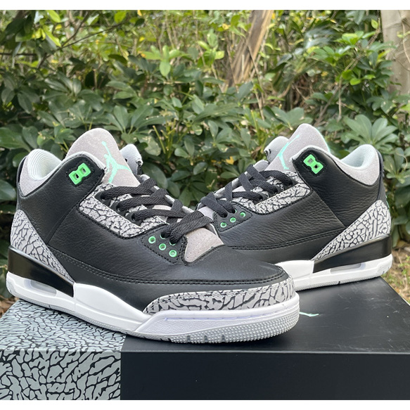  Air Jordan 3 “Green Glow” Basketball Shoes      CT8532-031 - DesignerGu