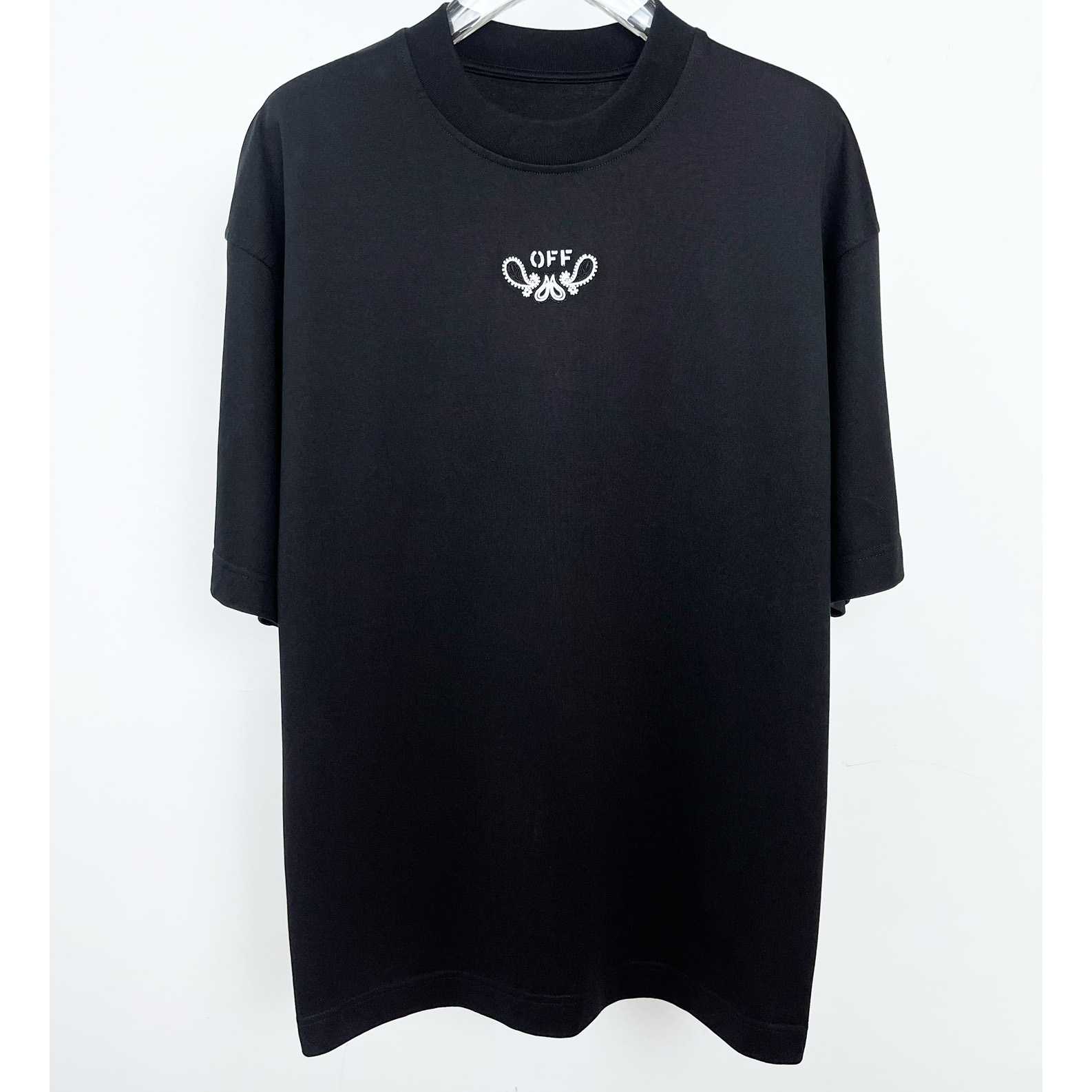 Off-White Cotton T-shirt - DesignerGu