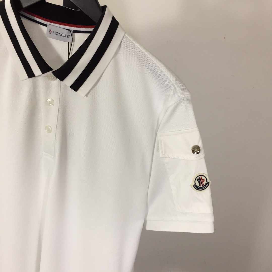 Moncler Logo Polo Shirt - DesignerGu