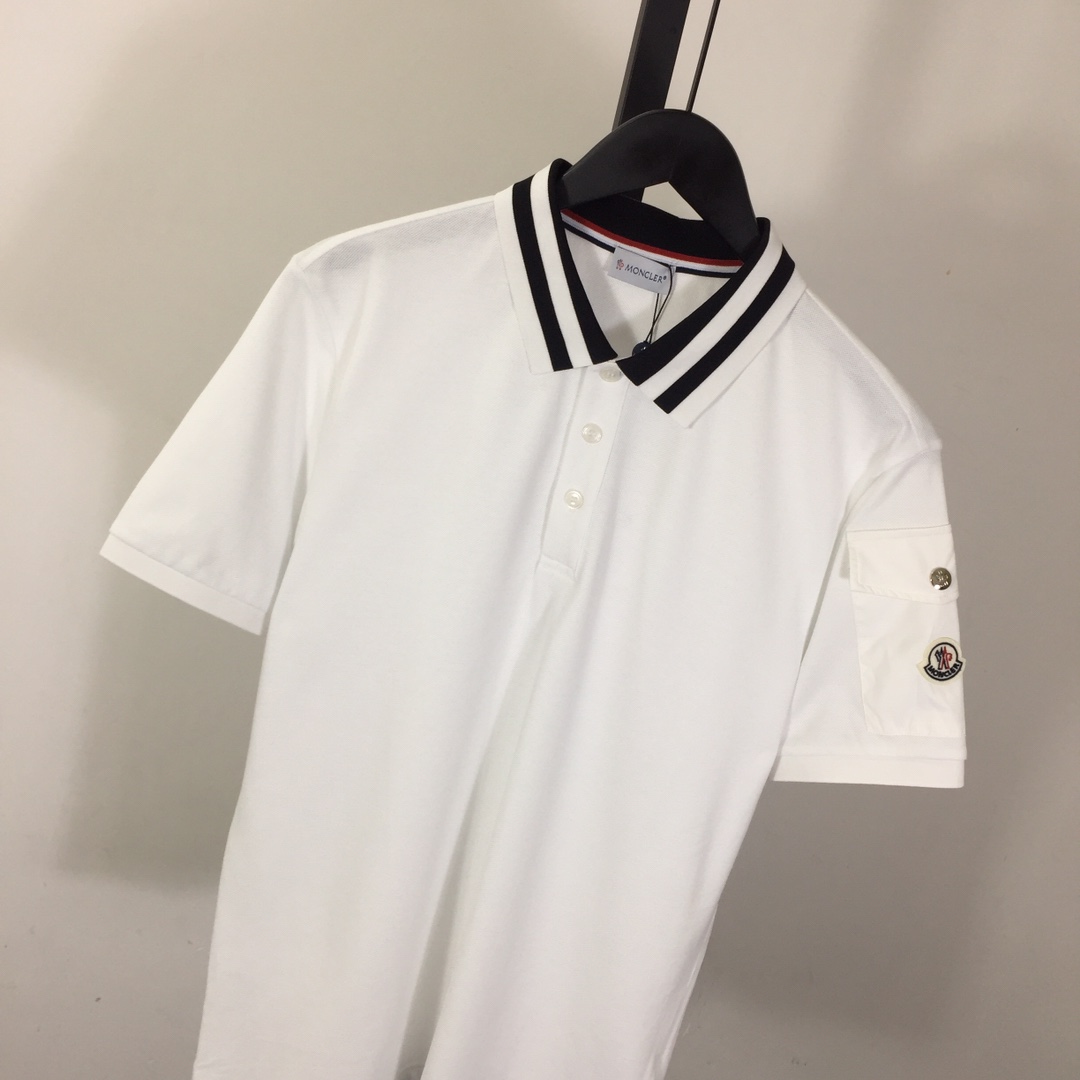 Moncler Logo Polo Shirt - DesignerGu