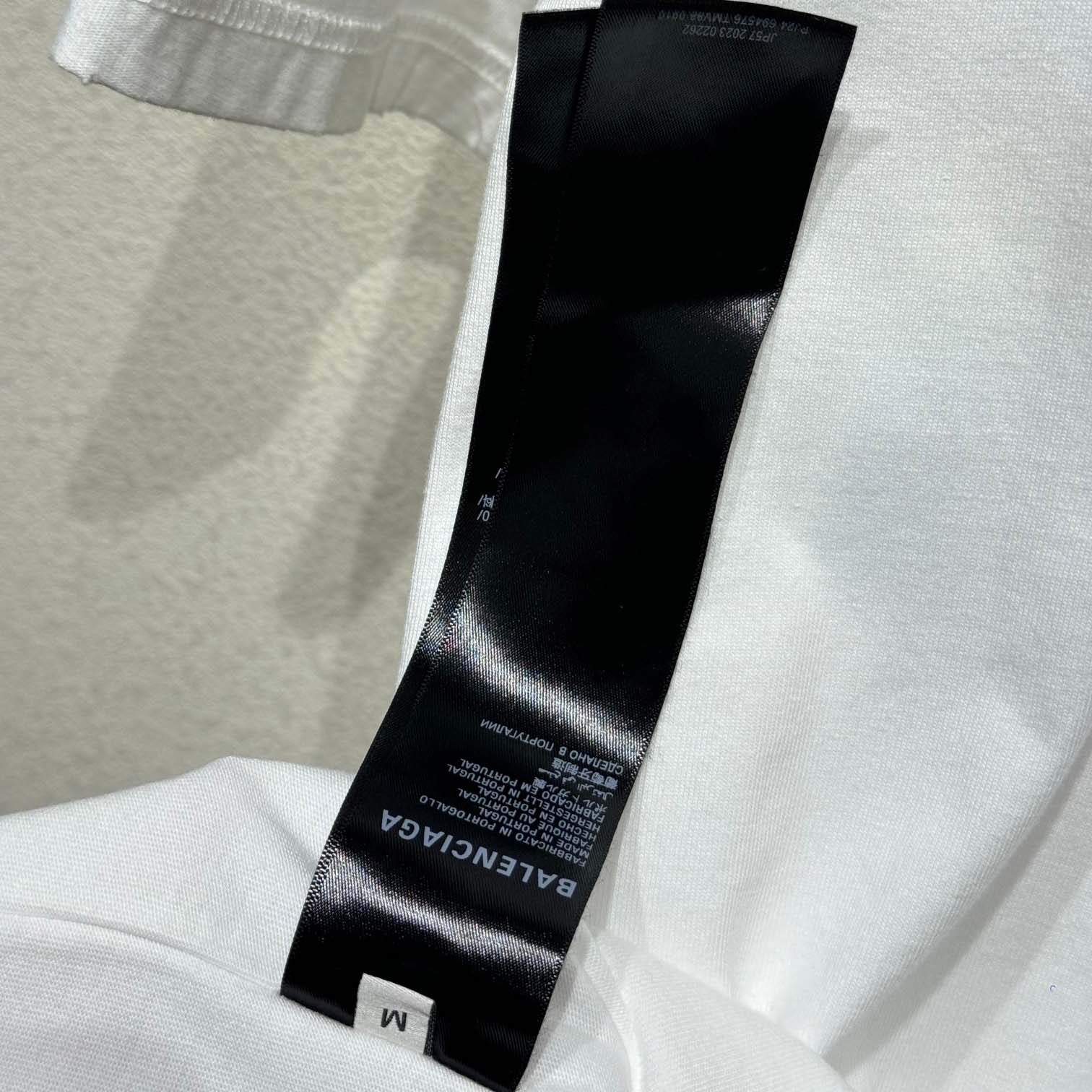 Balenciaga T-Shirt Oversized In White - DesignerGu