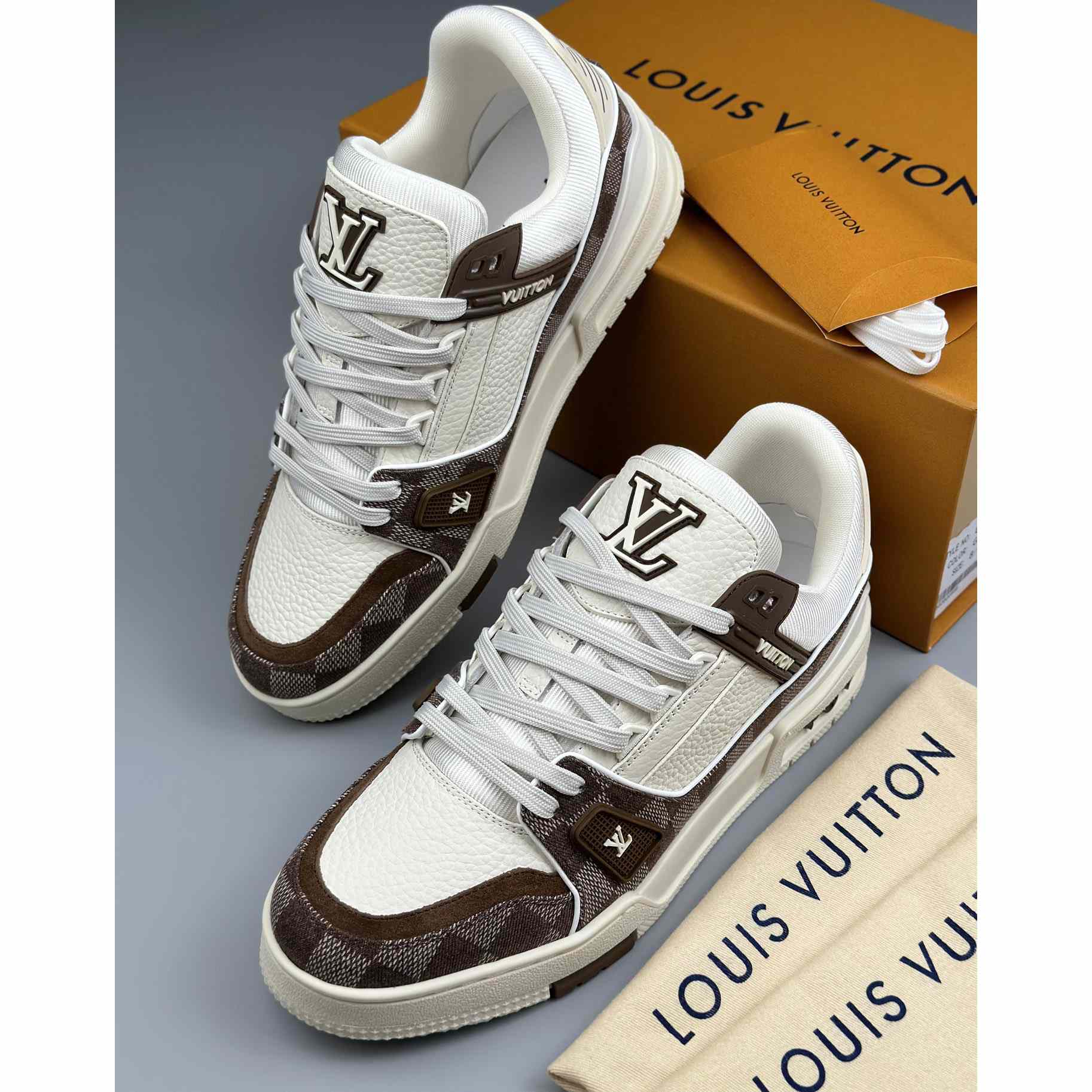 Louis Vuitton LV Trainer Sneaker   - DesignerGu