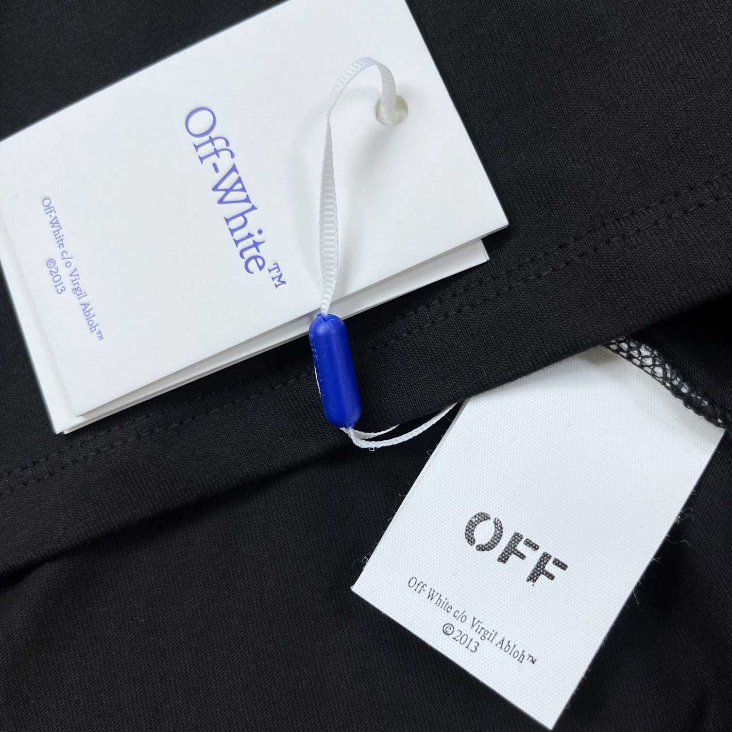 Off-White Cotton T-shirt - DesignerGu