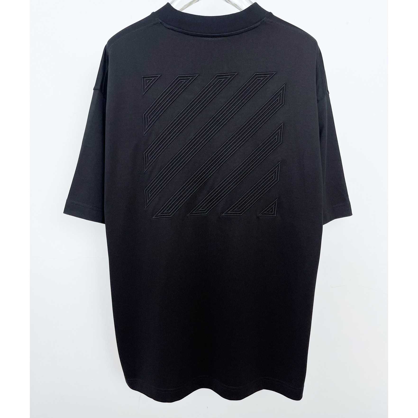 Off-White Cotton T-shirt - DesignerGu