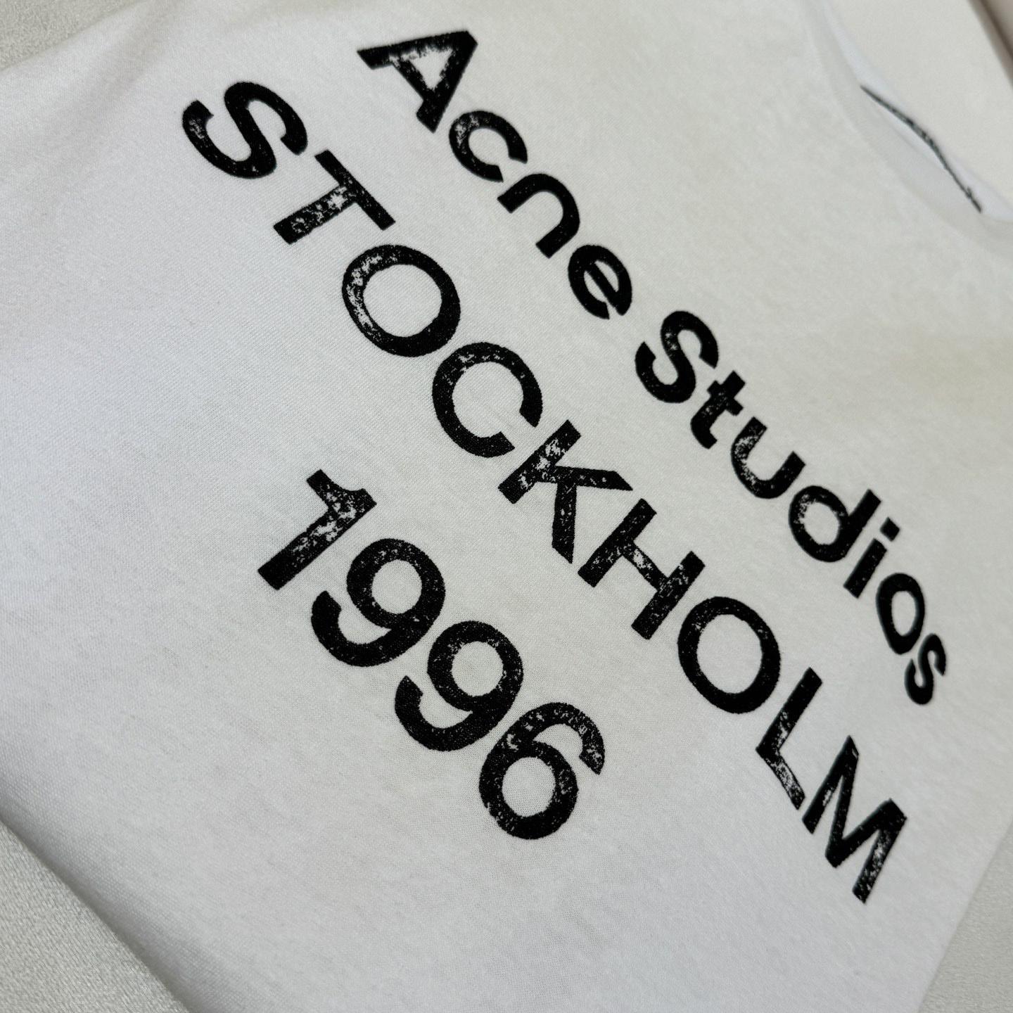 Acne Studios - Logo t-shirt - Relaxed fit  - DesignerGu