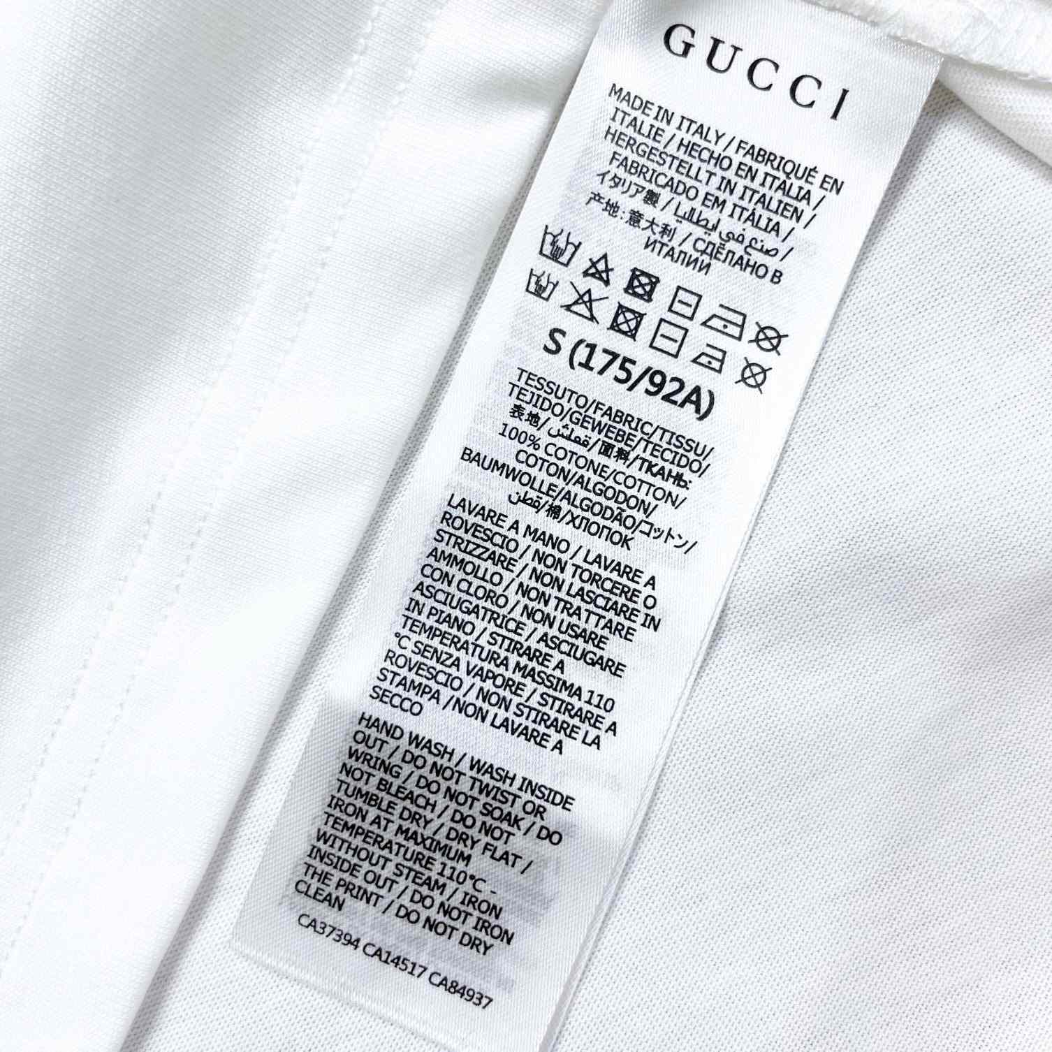 Gucci Cotton Jersey T-shirt - DesignerGu