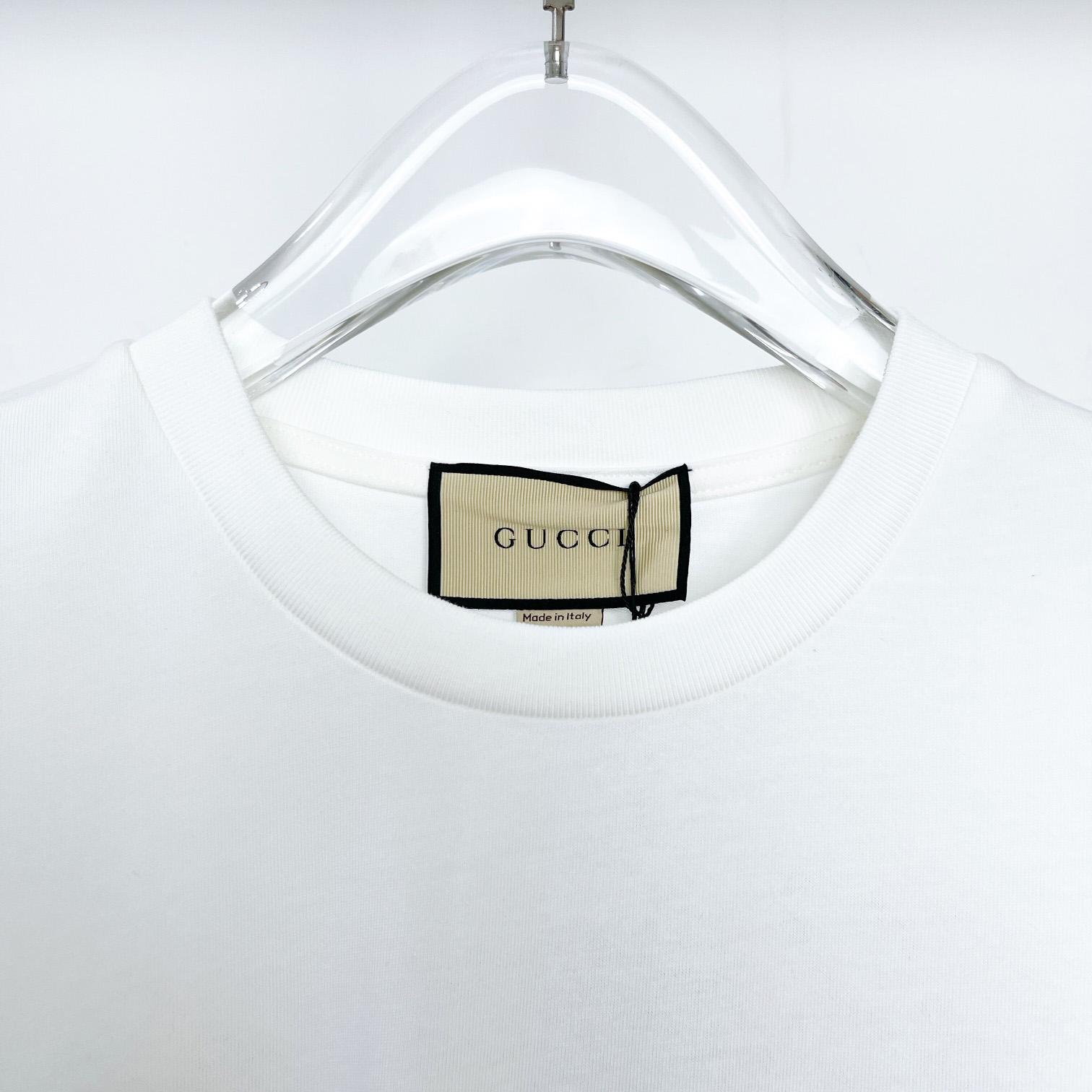 Gucci Cotton Jersey T-shirt - DesignerGu