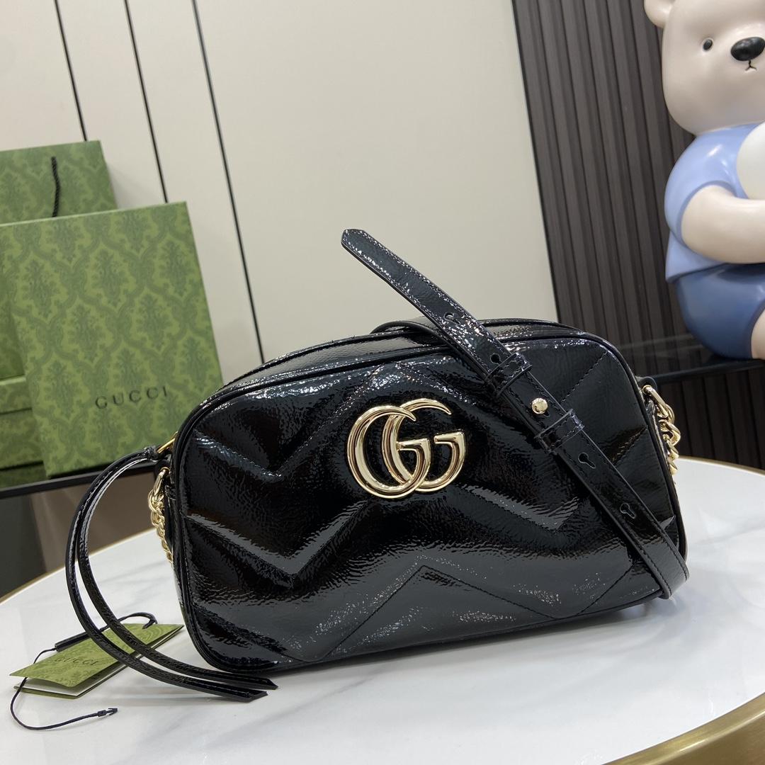 Gucci GG Marmont Small Shoulder Bag - DesignerGu