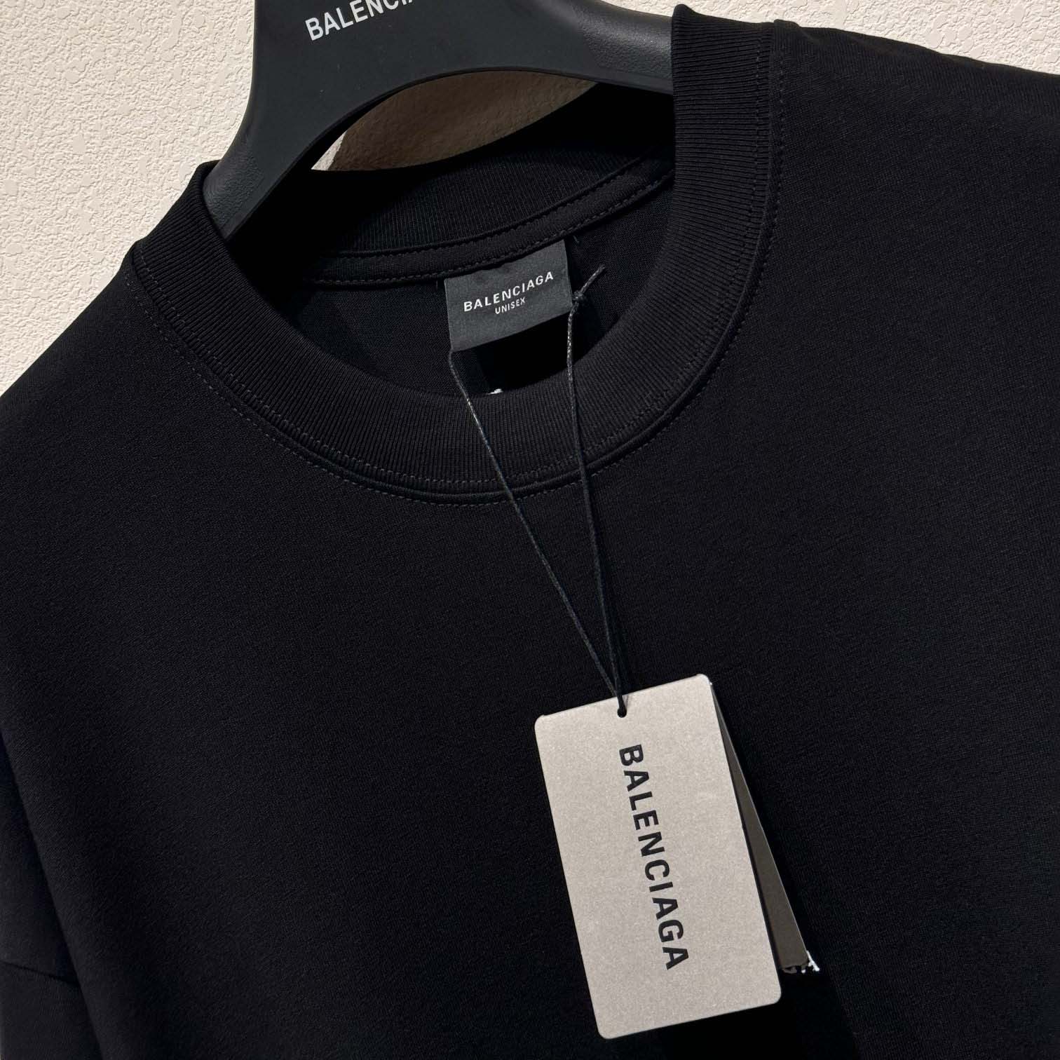 Balenciaga Under Armour® T-Shirt Oversized In Black And White - DesignerGu