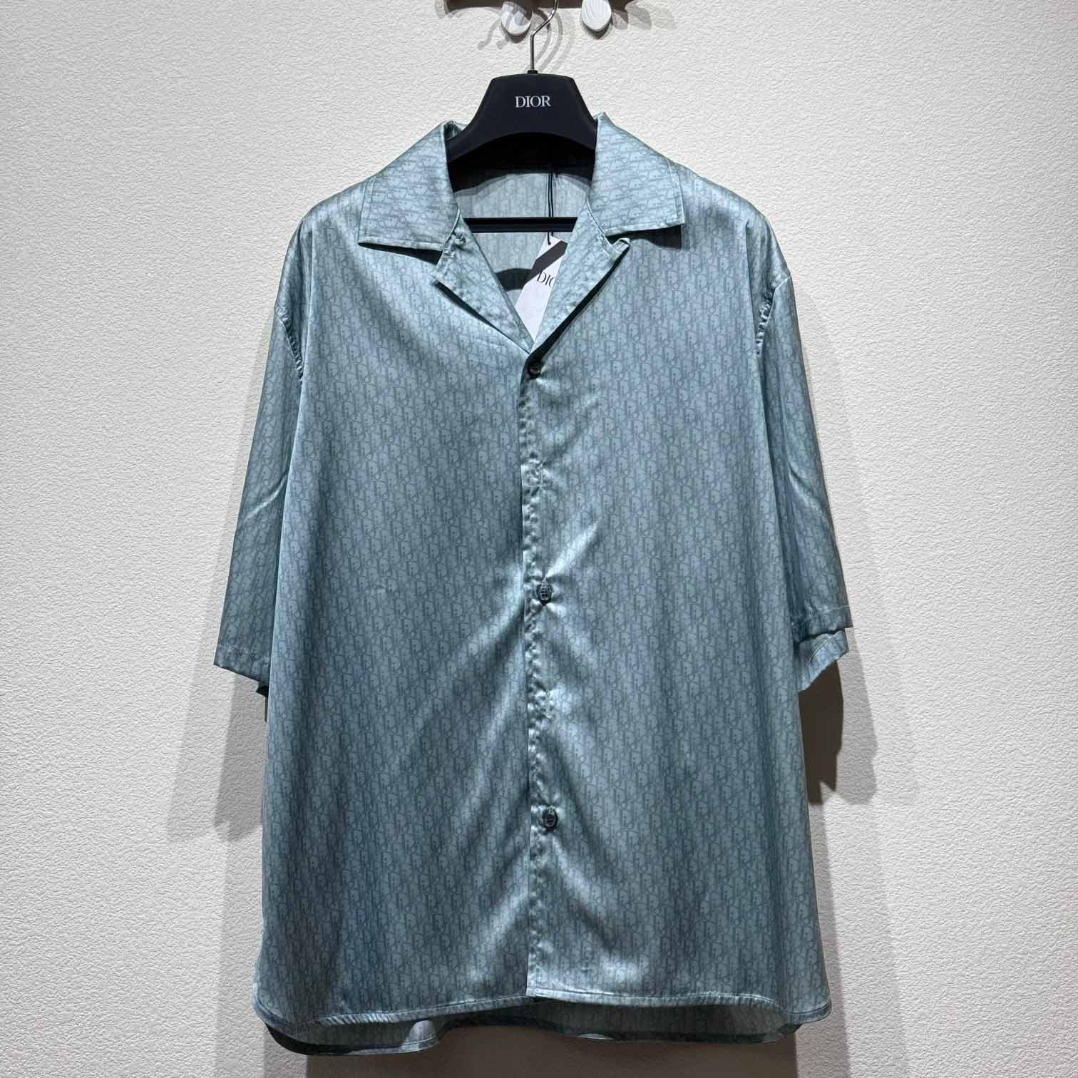 Dior Oblique Short-Sleeved Shirt - DesignerGu