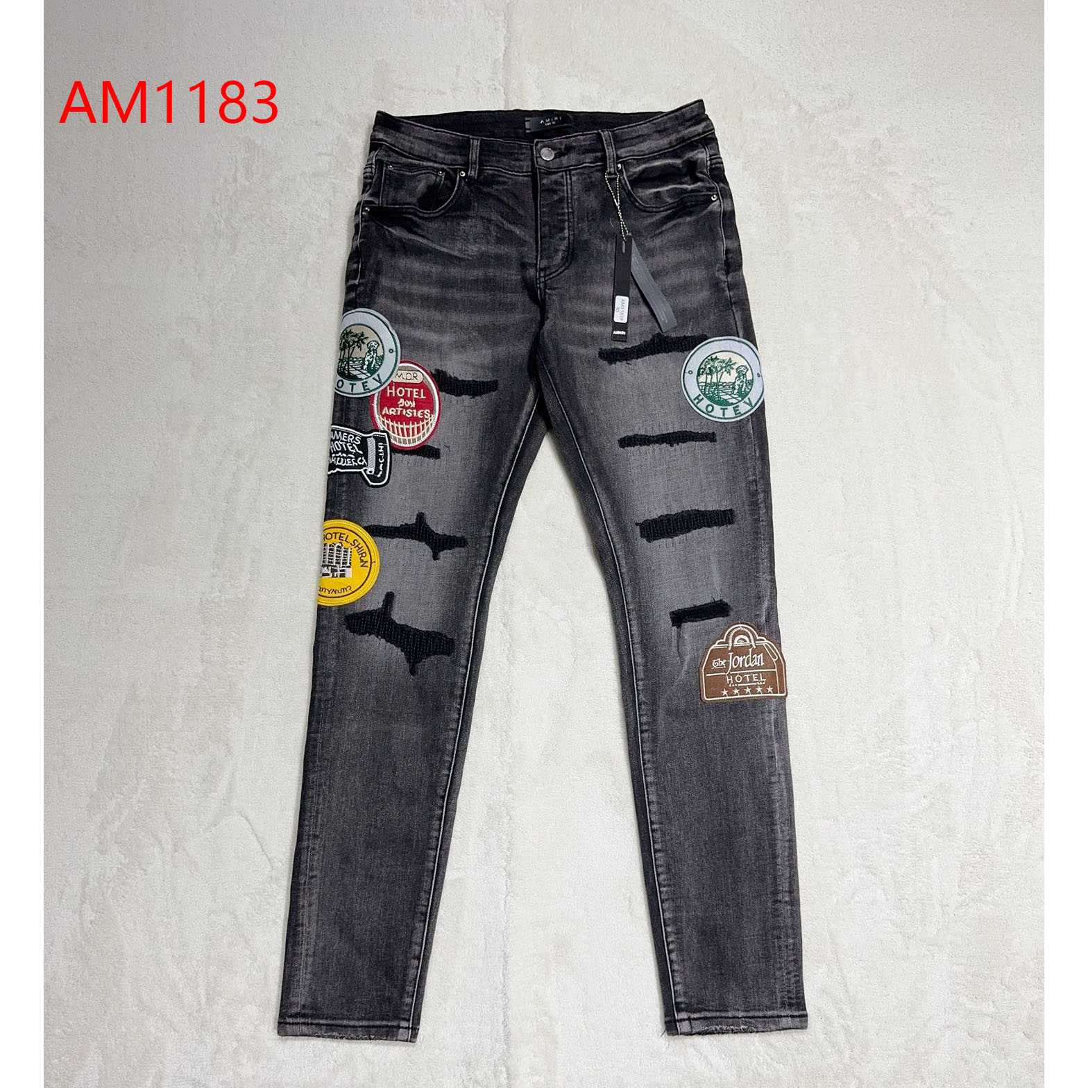 Amiri Slim-fit Jeans     AM1183 - DesignerGu